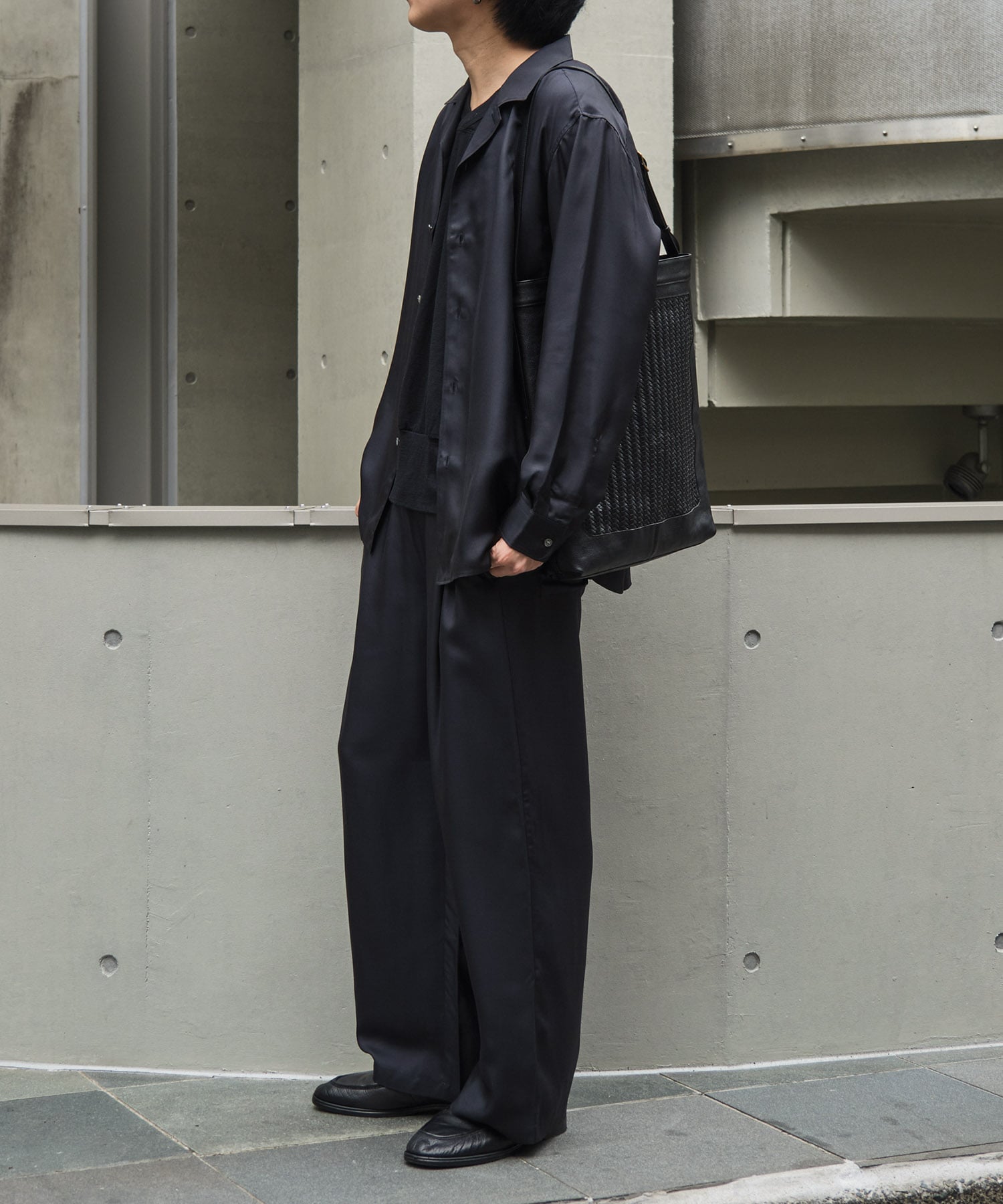 VACANCES / WASHABLE MATTE SILK PANTS BODHI