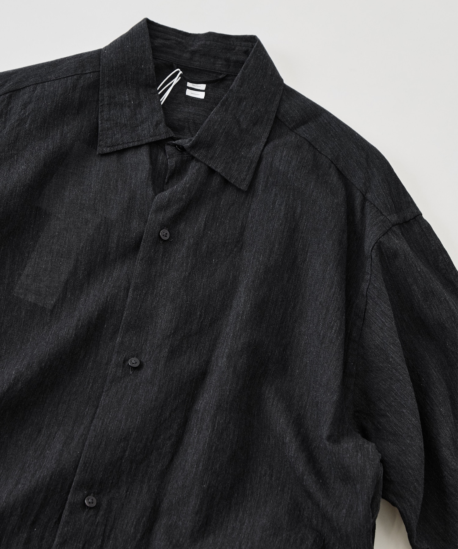 Silk-Co Voile Half-Sleeve Shirt blurhms