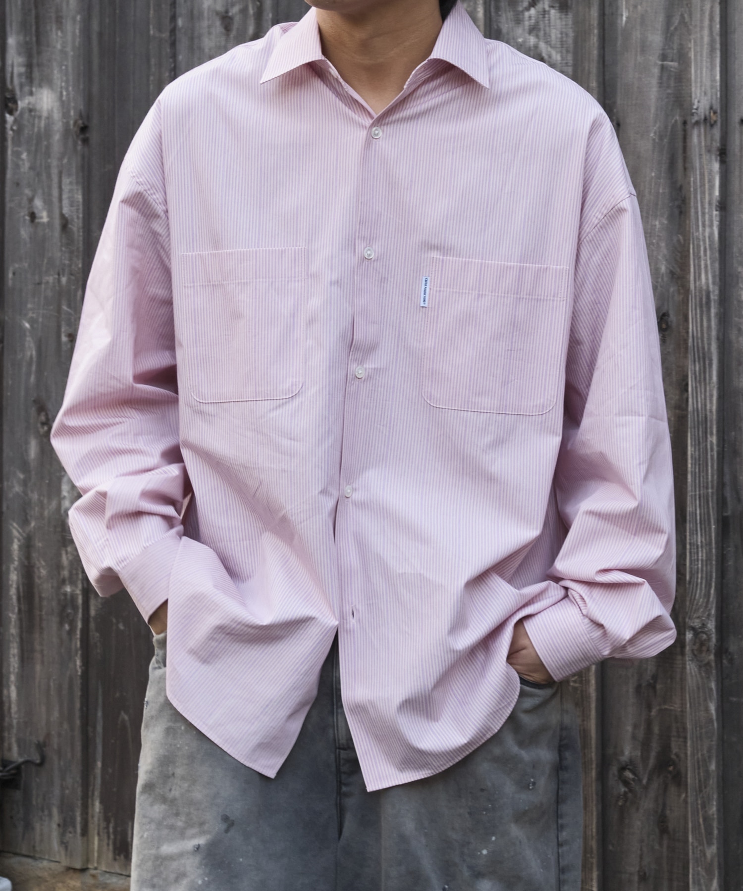 Stripe Broad L/S Shirt COOTIE PRODUCTIONS
