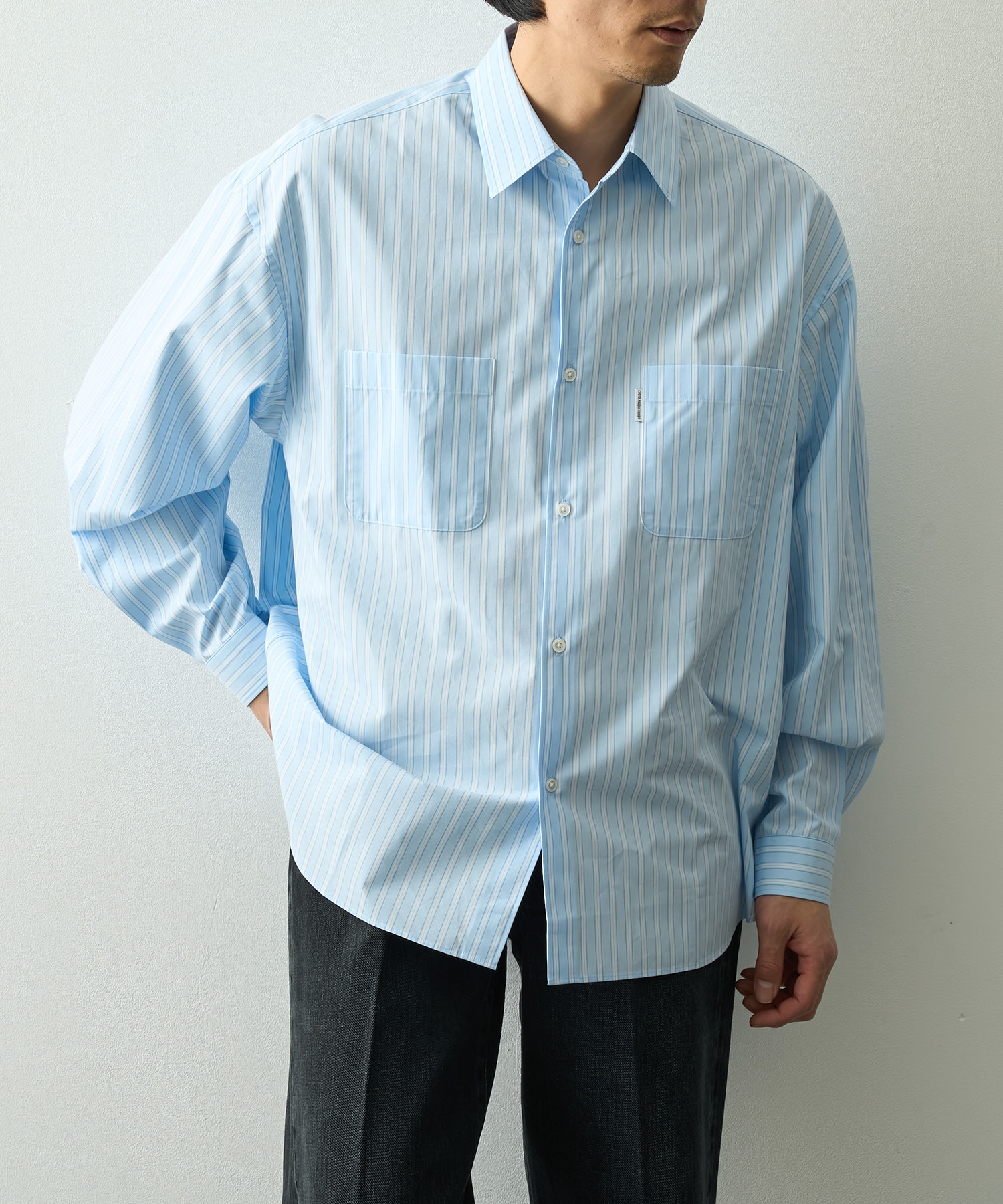 Stripe Broad L/S Shirt COOTIE PRODUCTIONS