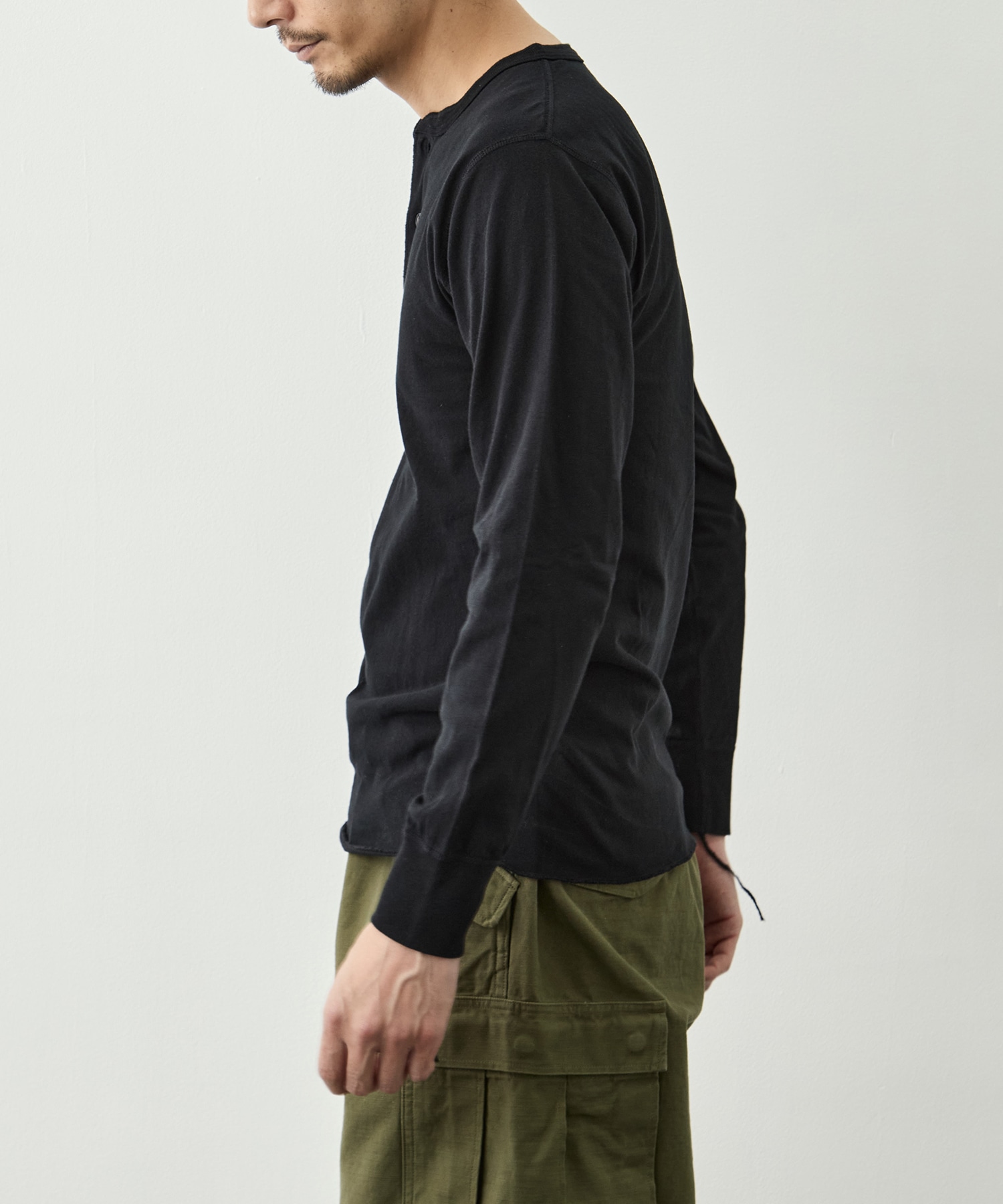 HEALTHKNIT HENRY NECK L/S MASSES