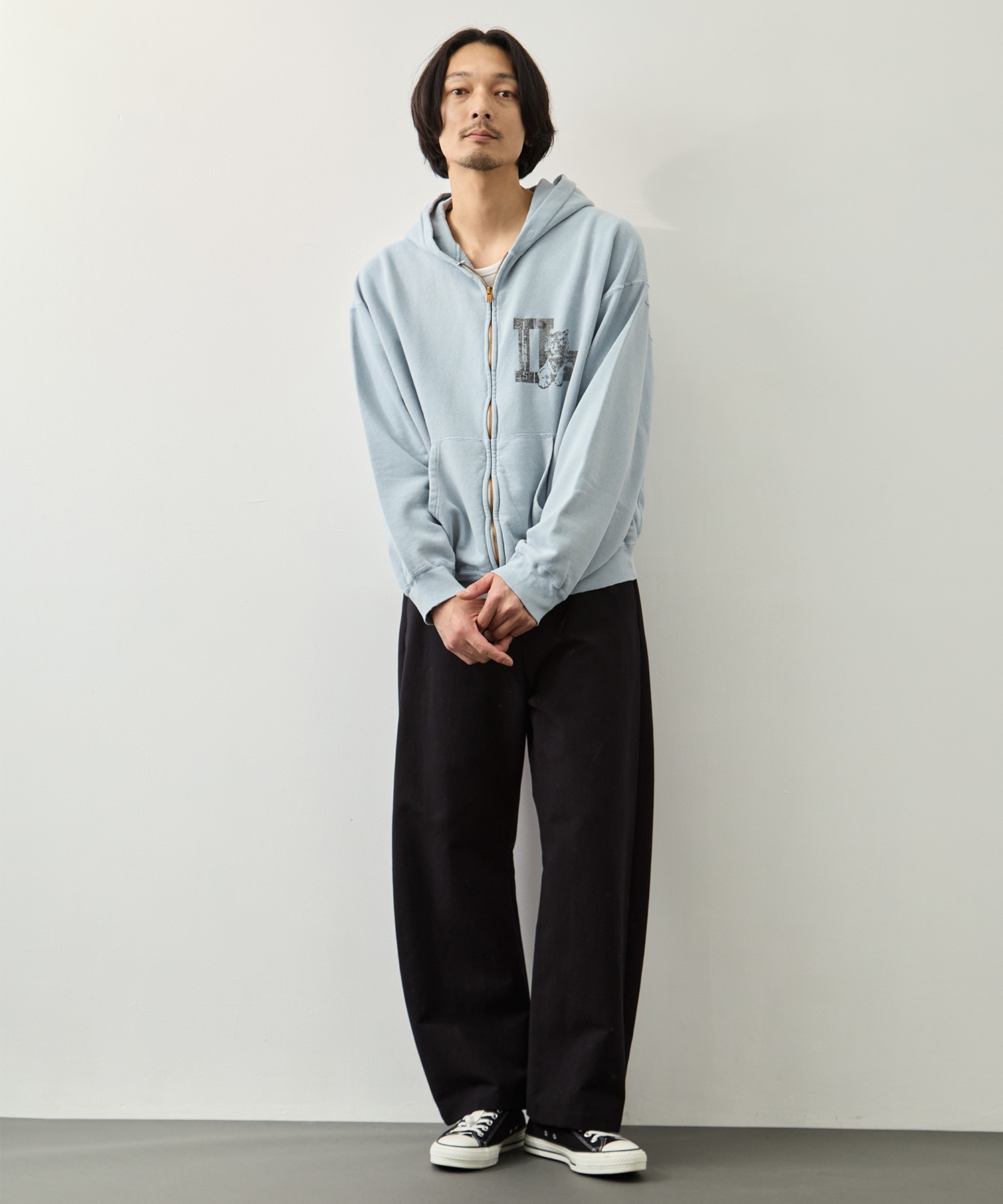 NEW SP加工3飛び裏毛ZIPパーカー(IL) REMI RELIEF