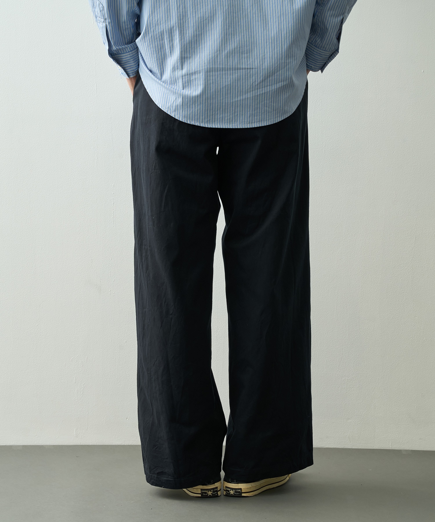 チノパンツ　ワイド YAECA