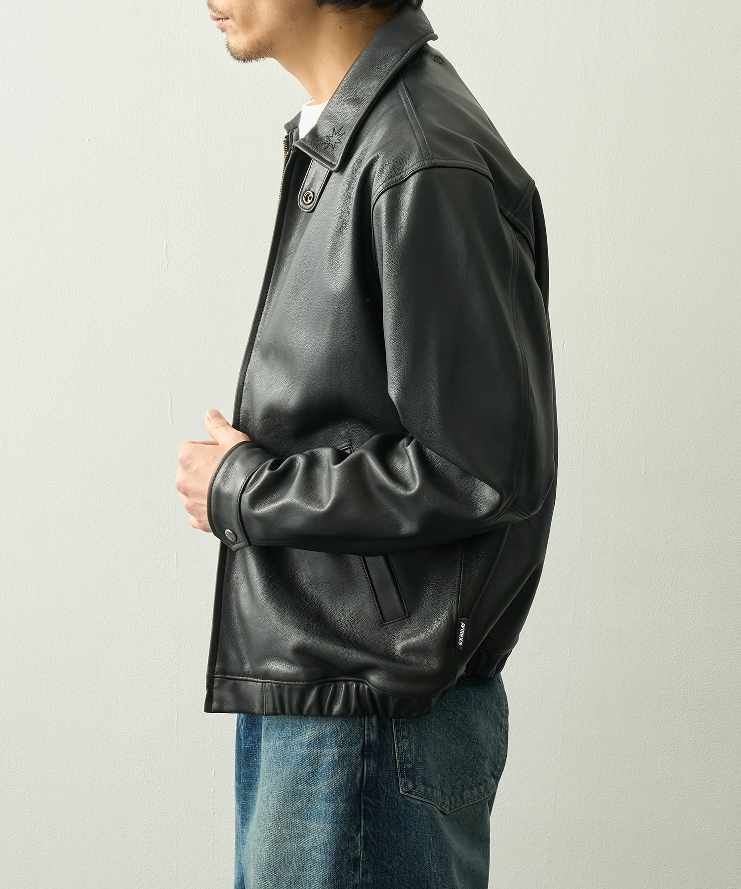 【AVIREX×GDC】Leather Swingtop GDC