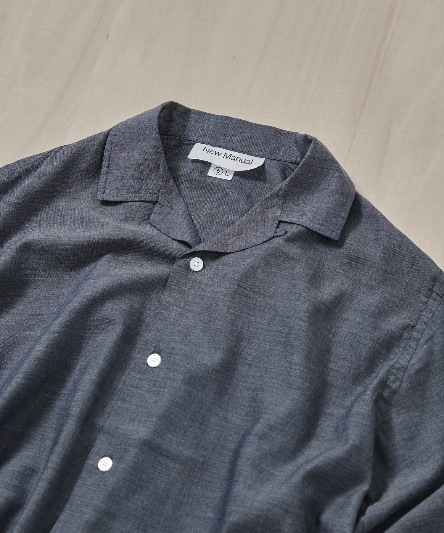 OPEN COLLAR SHIRT New Manual