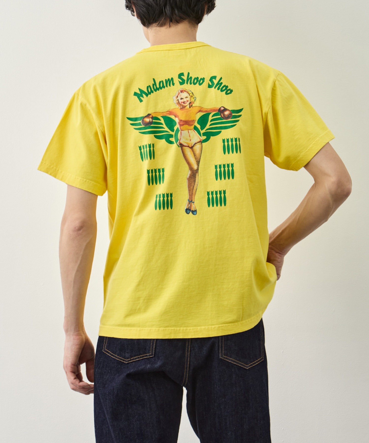 S/S T-SHIRT MADAM SHOO SHOO BUZZ RICKSON'S