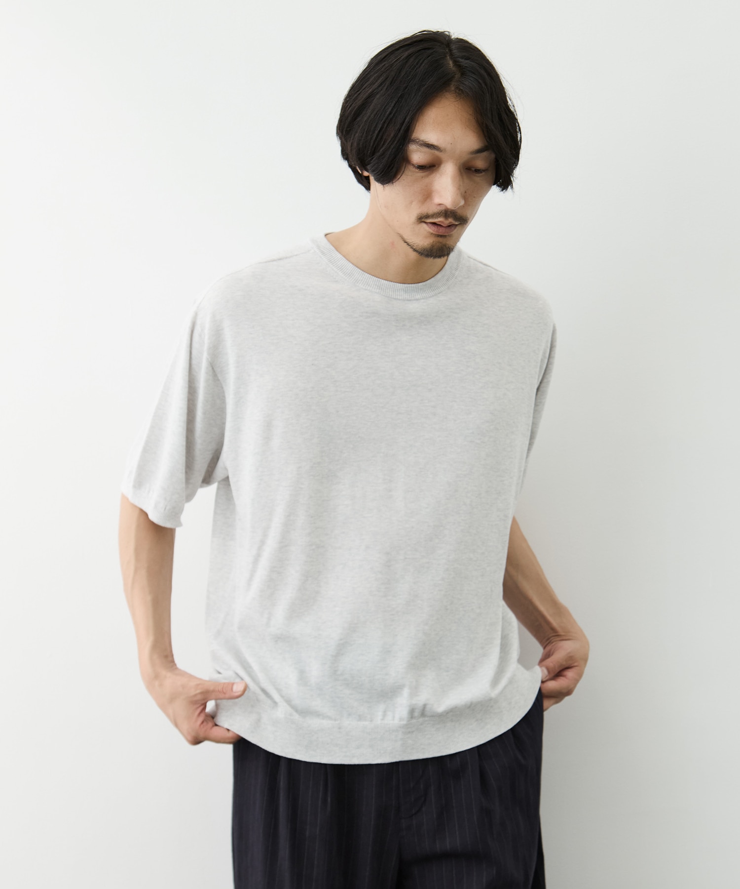 スビンハイツイストシームレスTee KEY TIMEZ