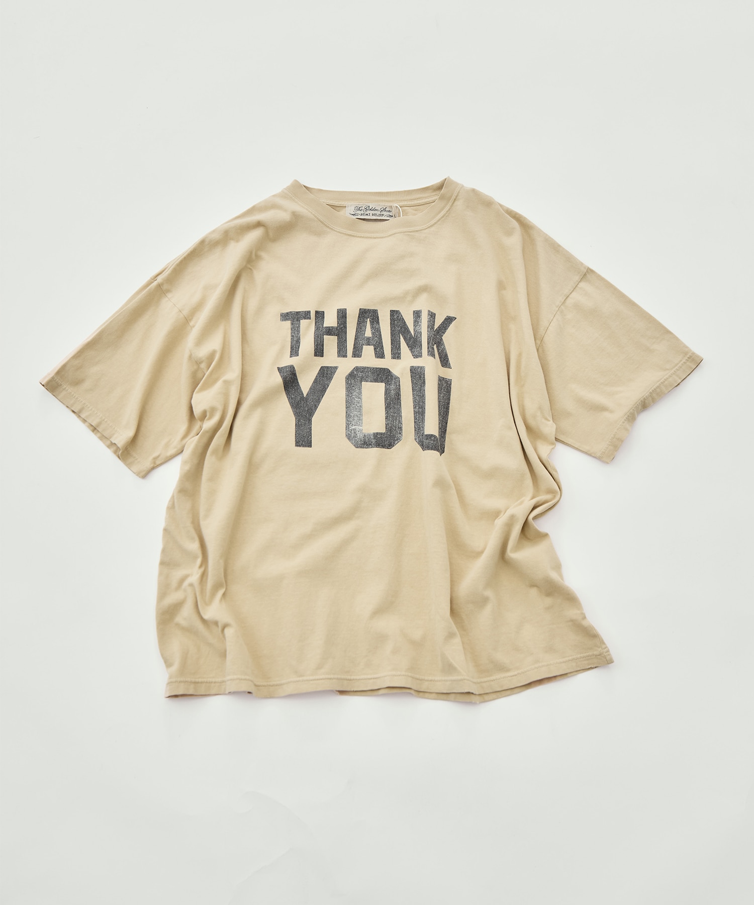 NEW SP加工20/-天竺BIGサイズT(THANK YOU) REMI RELIEF