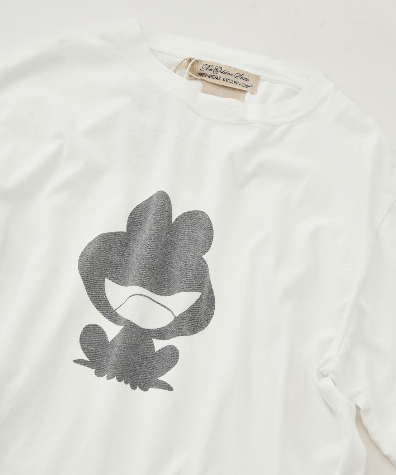 HARD SP加工20/-天竺レギュラーT(FROG) REMI RELIEF