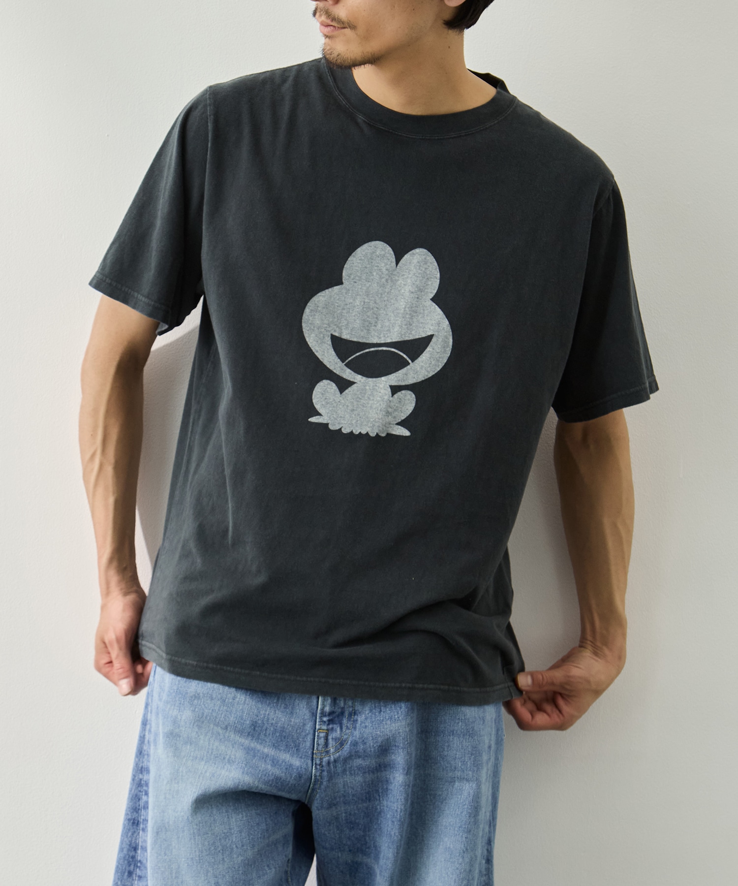 HARD SP加工20/-天竺レギュラーT(FROG) REMI RELIEF