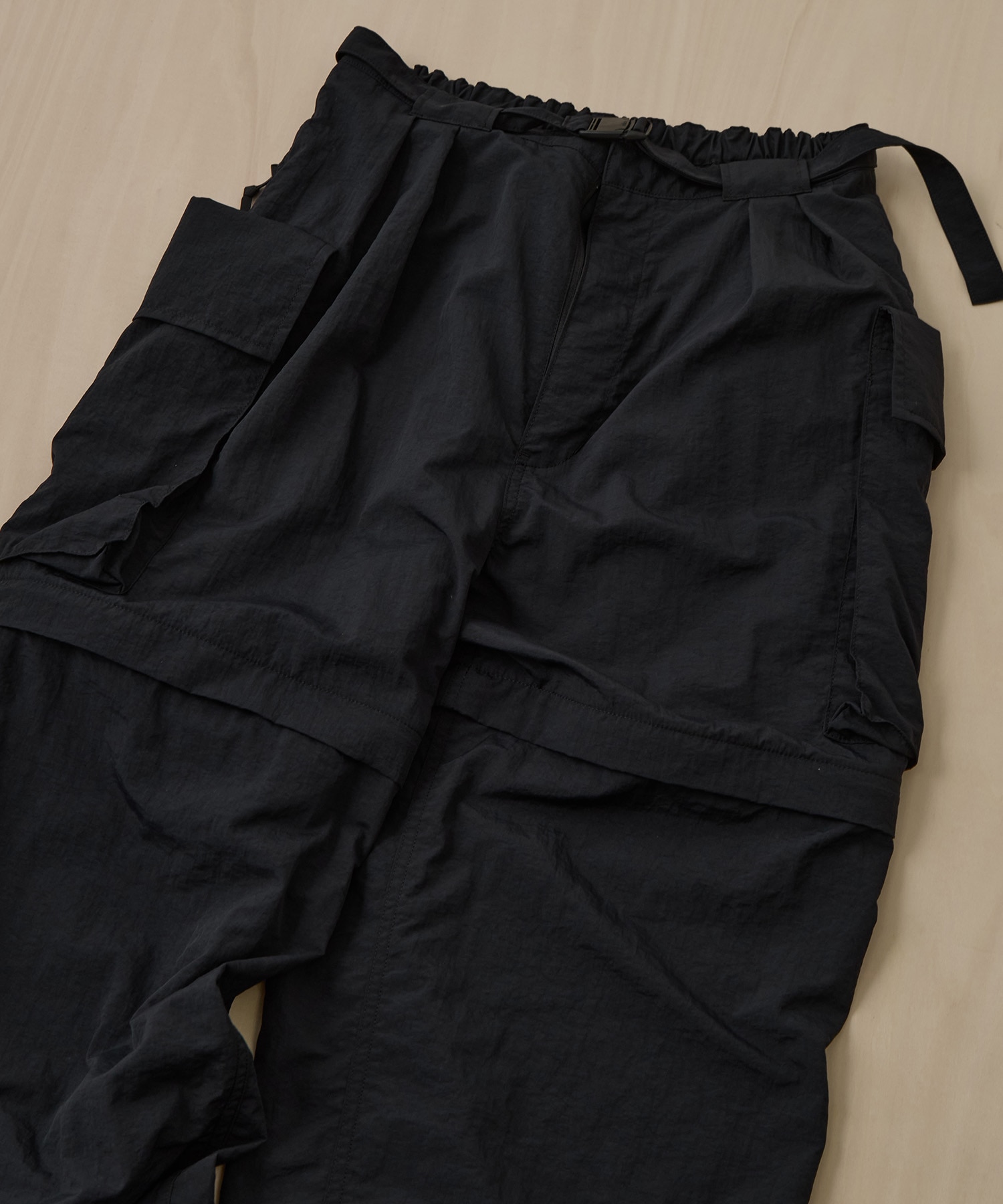 Nylon Taffeta Convertible Pants PHEENY