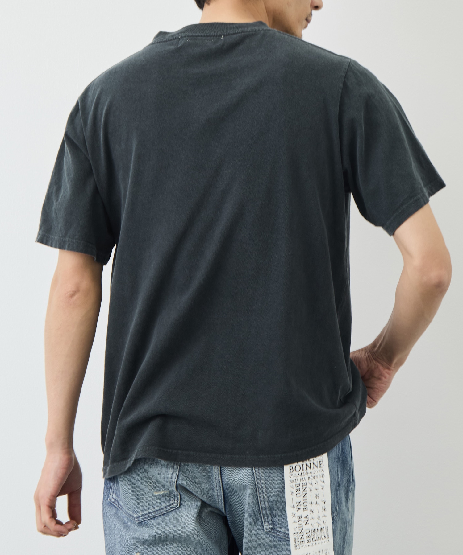 別注 HARD SP加工20/-天竺レギュラーT(BOB) REMI RELIEF