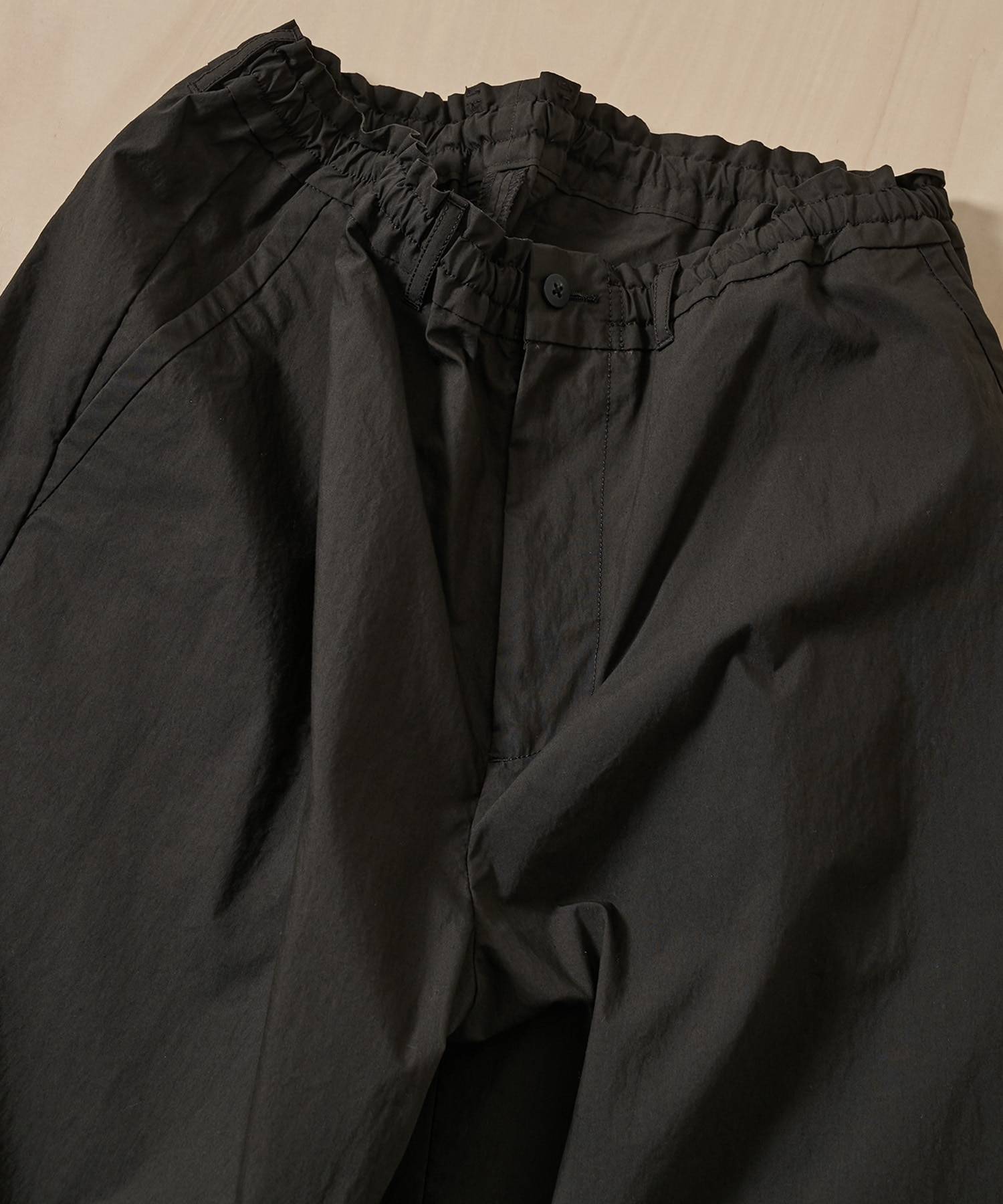 PC-035-3943-0020/BROWN/POPLIN EASY SHORTS PORTER CLASSIC