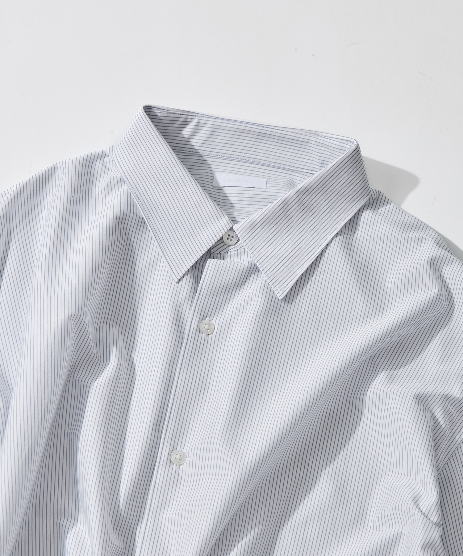 46G Stripe Modest Shirt KANEMASA PHIL.