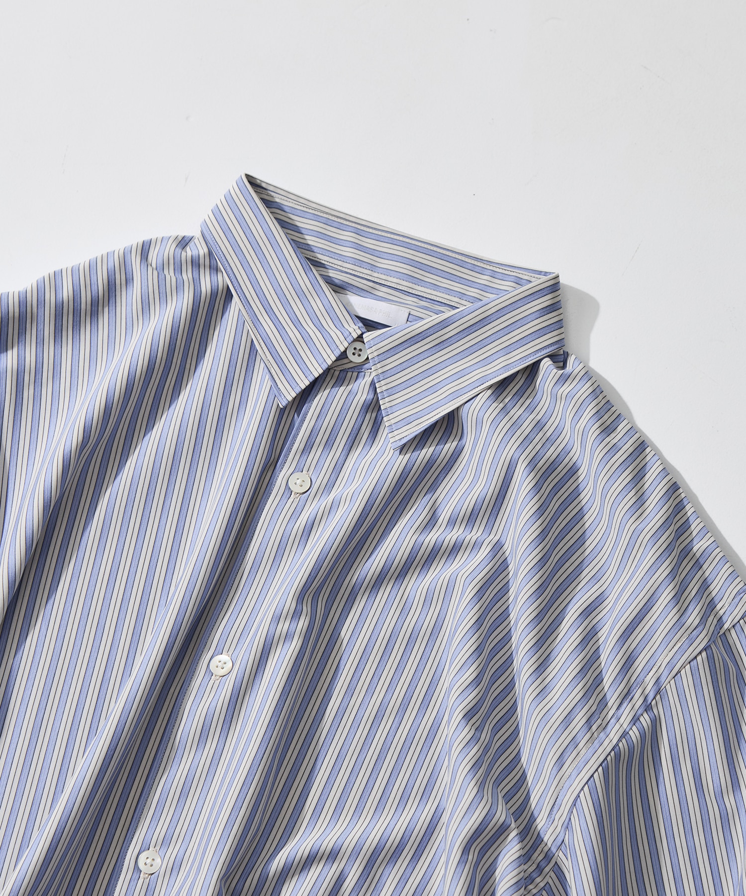 46G Stripe Modest Shirt KANEMASA PHIL.