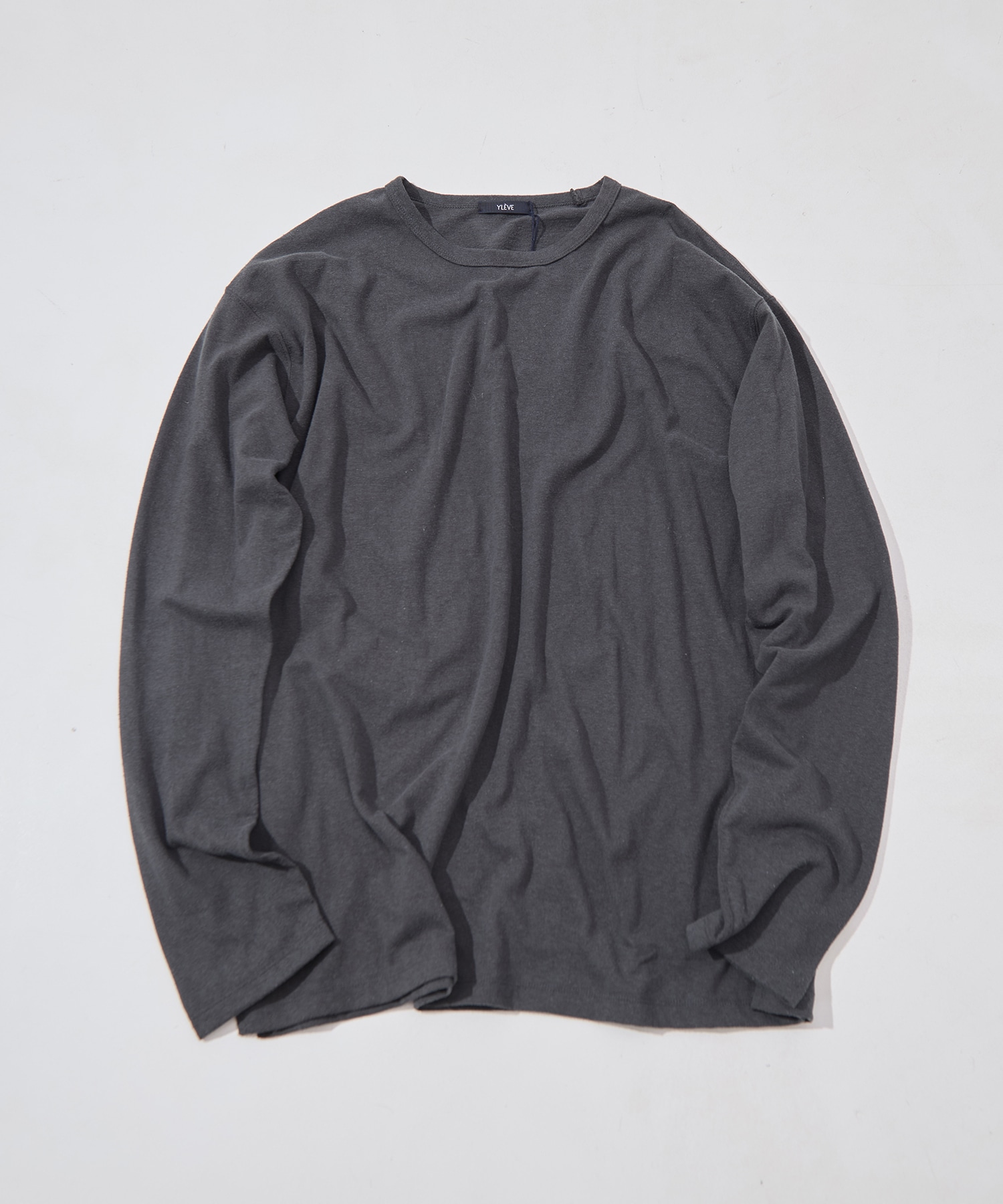 COTTON SILK NOIL PULLOVER YLEVE