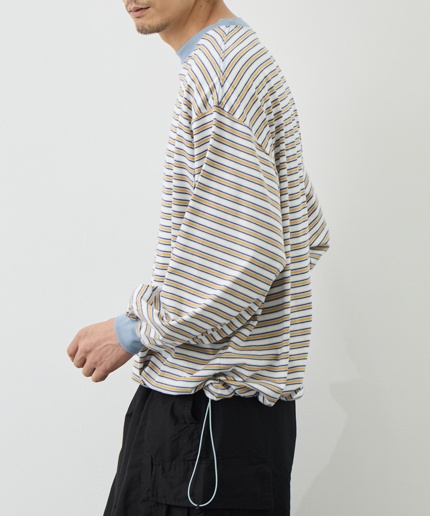 Balloon Border Long-sleeve T-Shirt is-ness