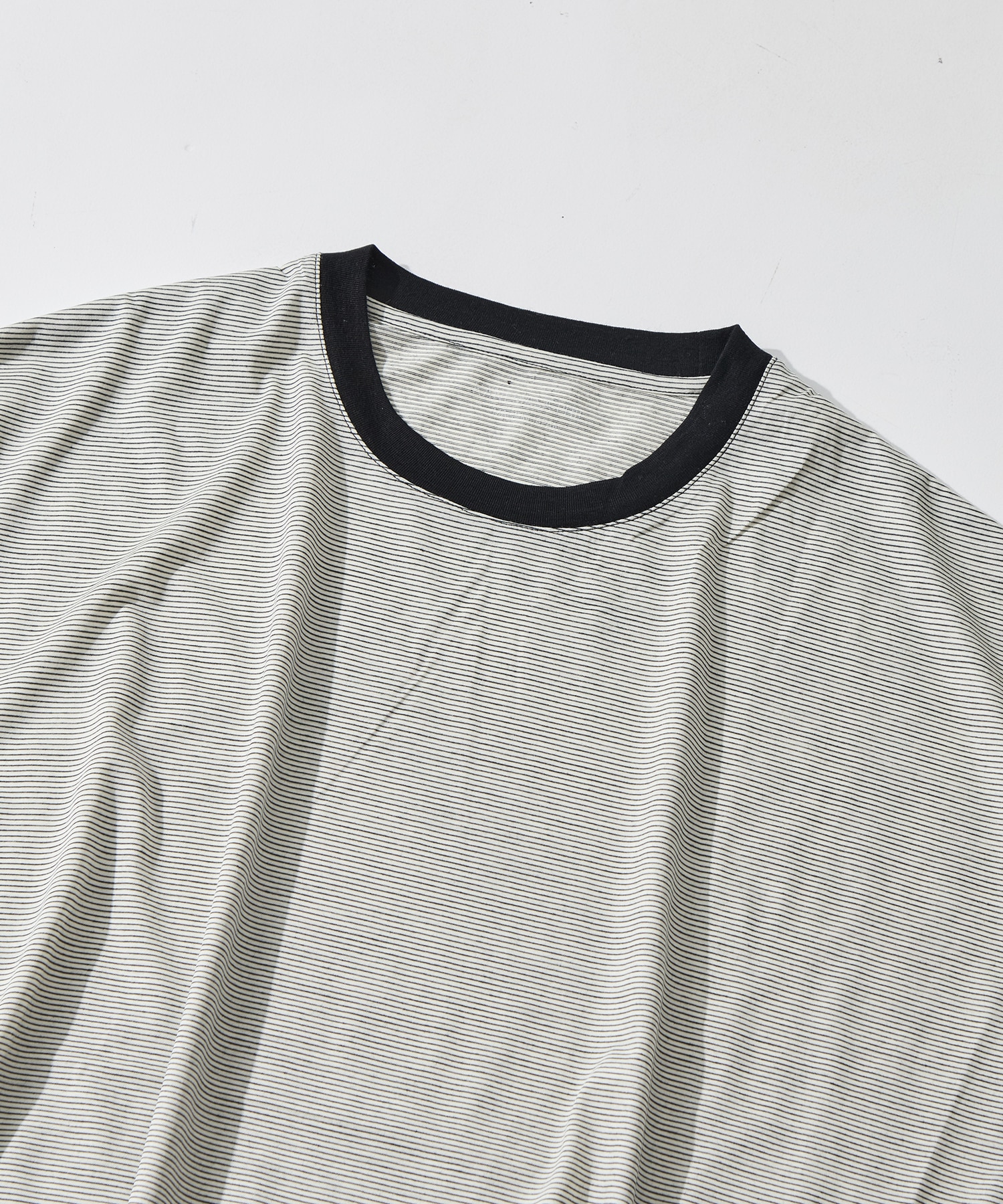 32G Wool Stripe SS Tee KANEMASA PHIL.