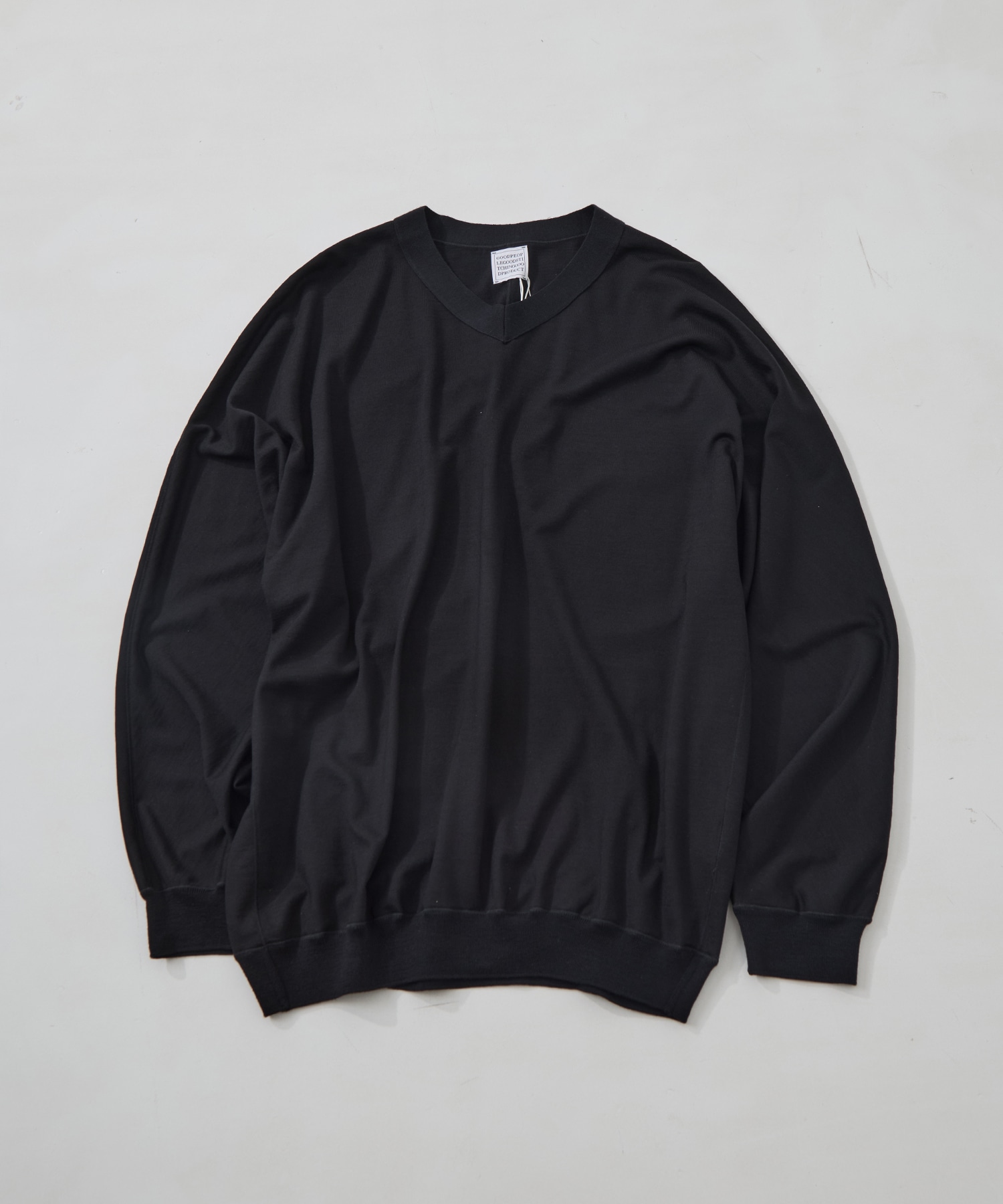 別注 Knit V Neck Pull Over GOOD PEOPLE GOOD STITCHING GOOD PRODUCT