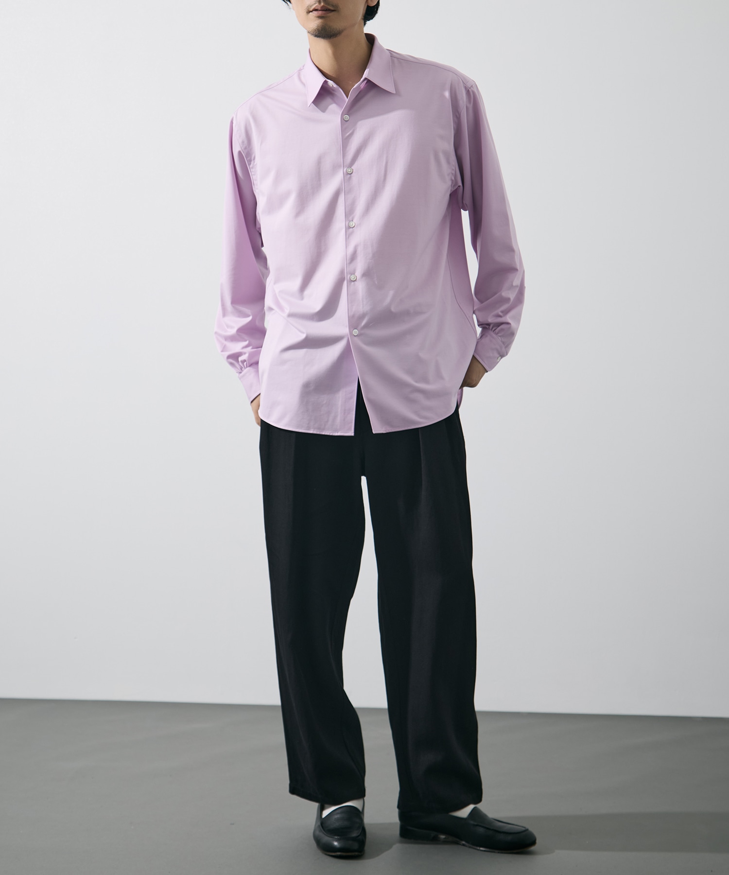 WASHI PAPER TWILL TROUSERS YLEVE
