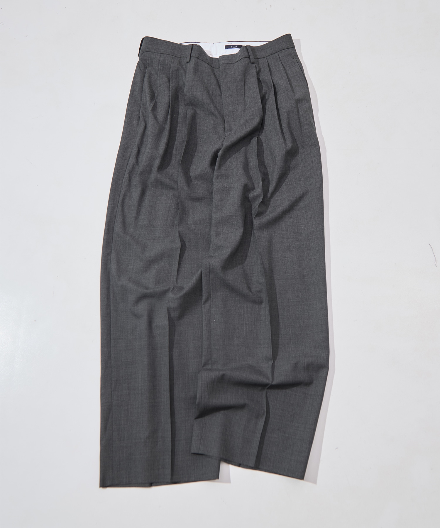 SUPER140s WOOL TROPICAL TROUSERS YLEVE