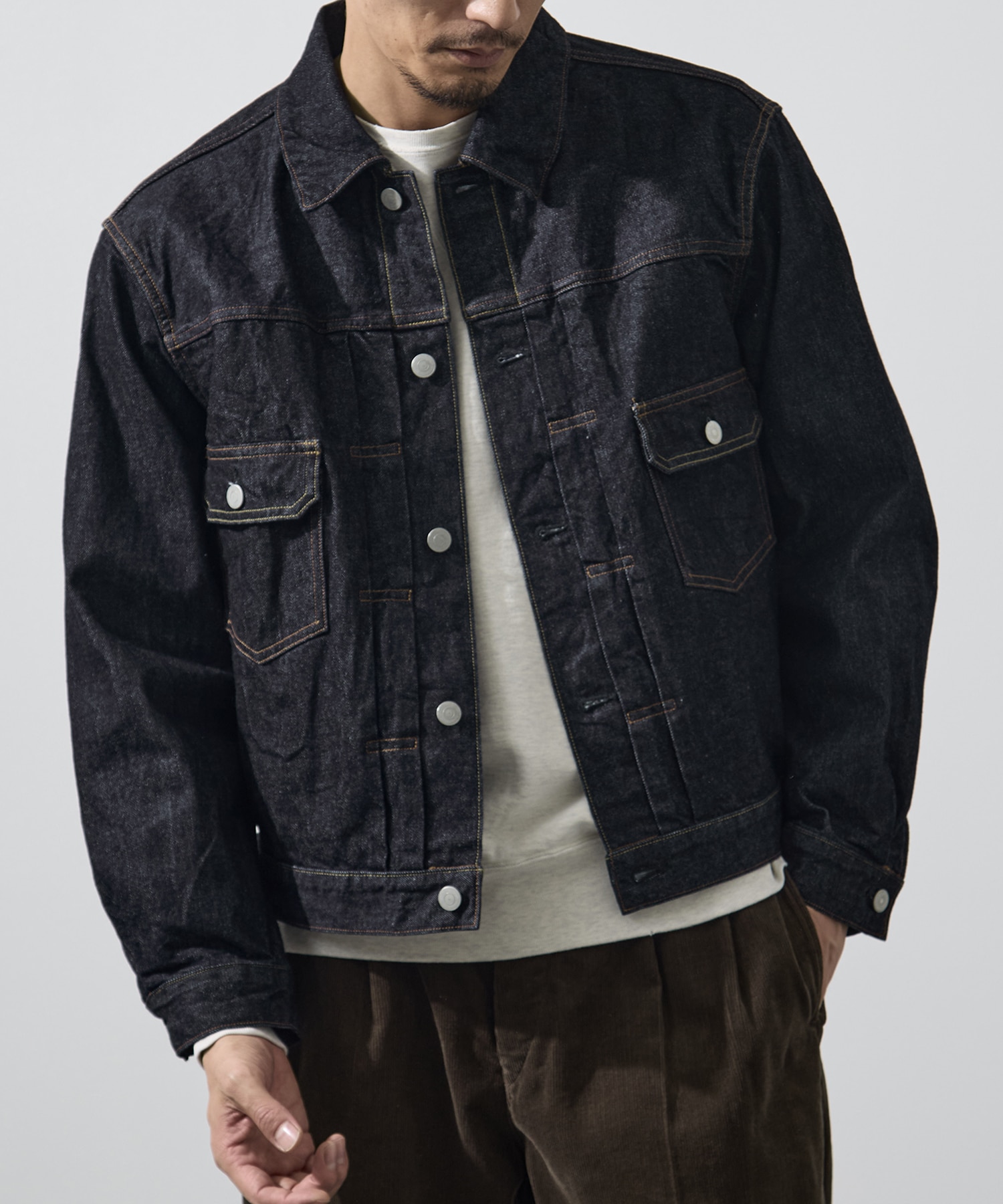13.5oz 2nd Type Denim Jacket blurhmsROOTSTOCK