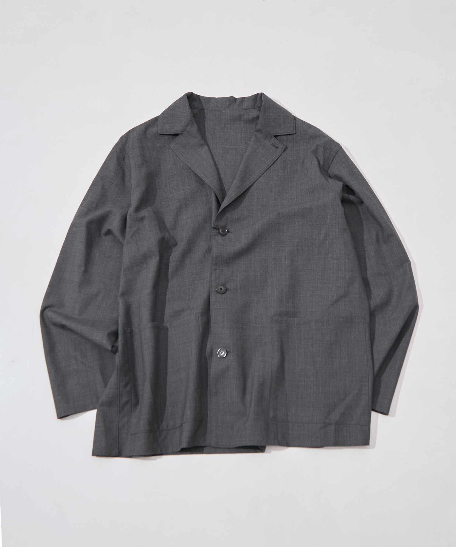 SUPER140s WOOL TROPICAL WORK JACKET YLEVE
