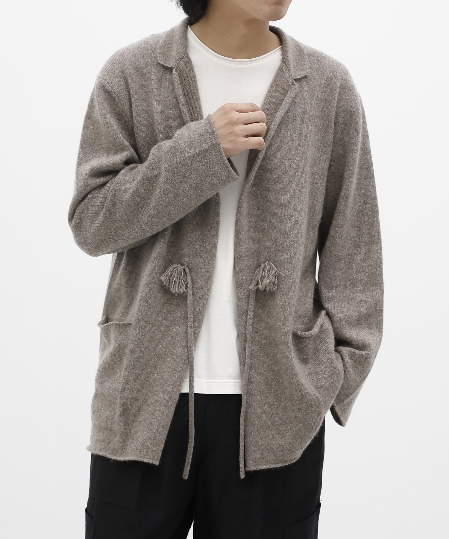 Yak Merino Knit Jacket blurhms