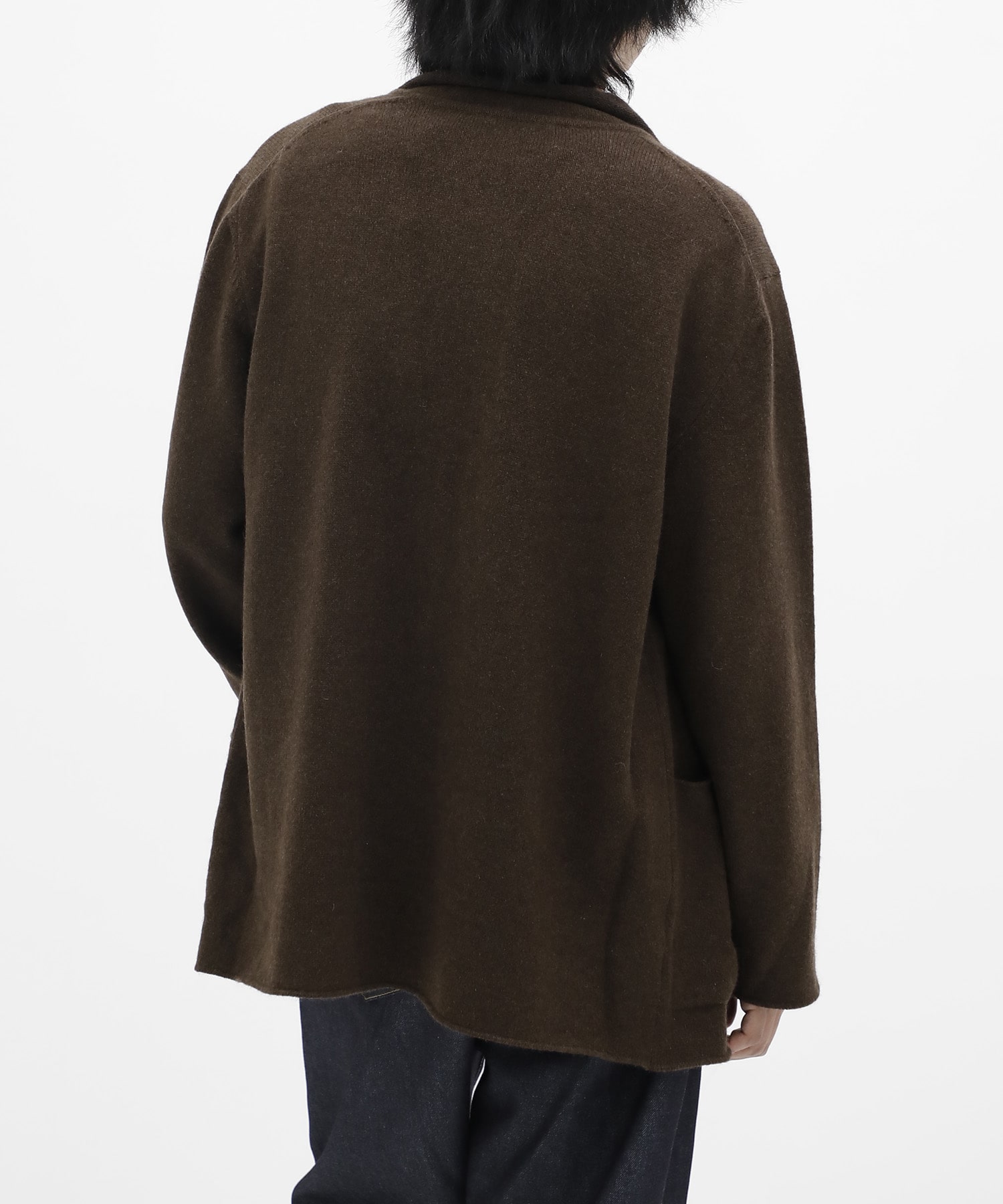 Yak Merino Knit Jacket blurhms