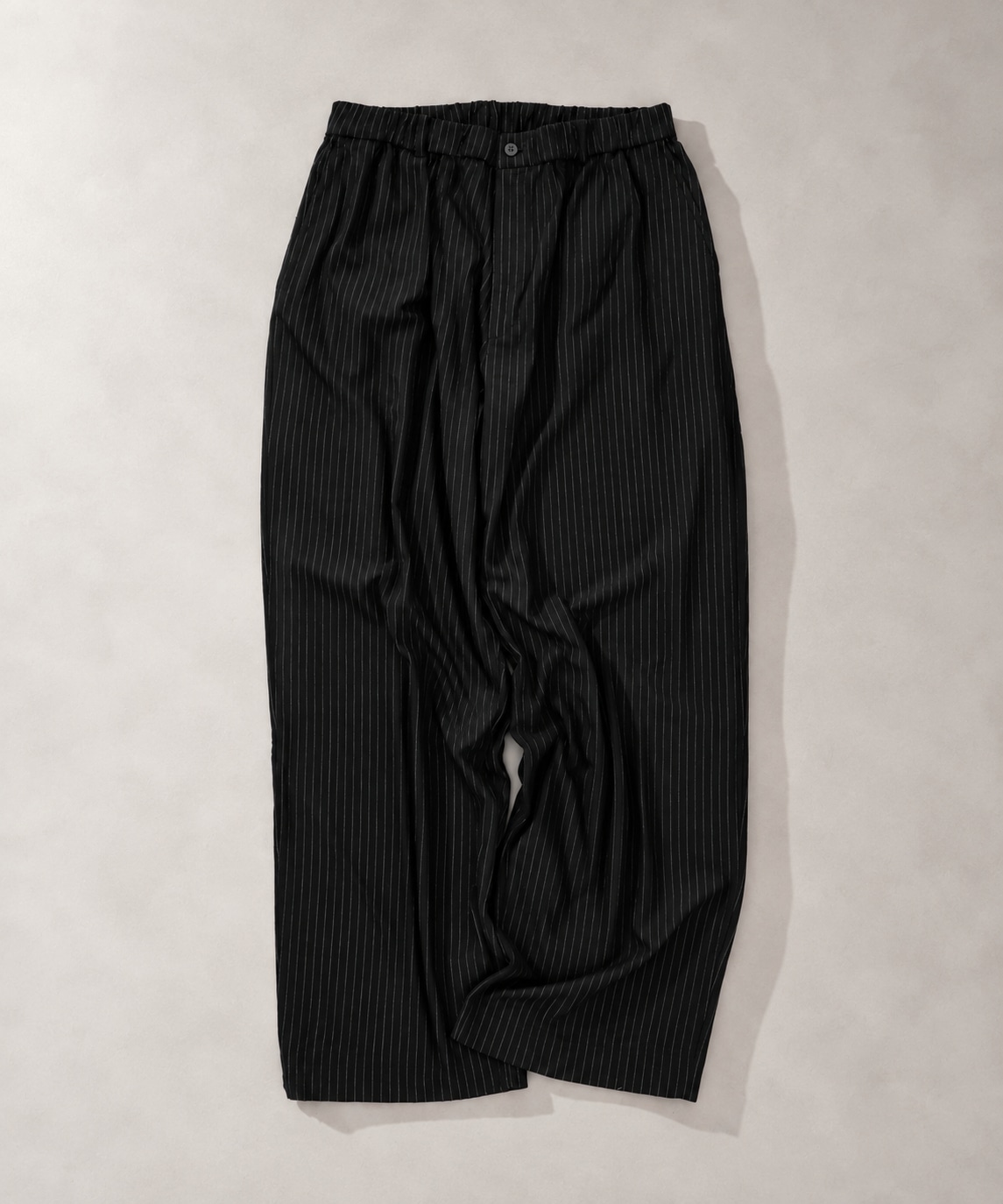 36G Wool Fulling Stripe Pants KANEMASA PHIL.