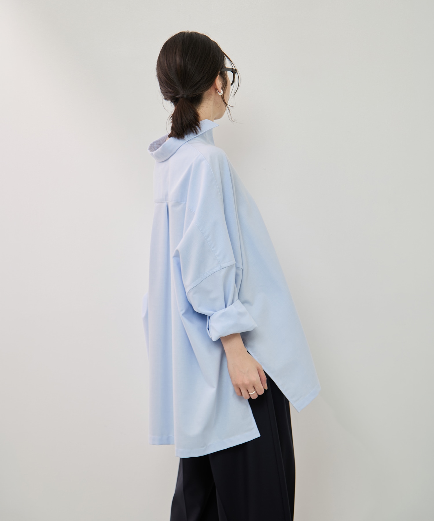 スーピマブレンドrelaxシャツ KEY TIMEZ