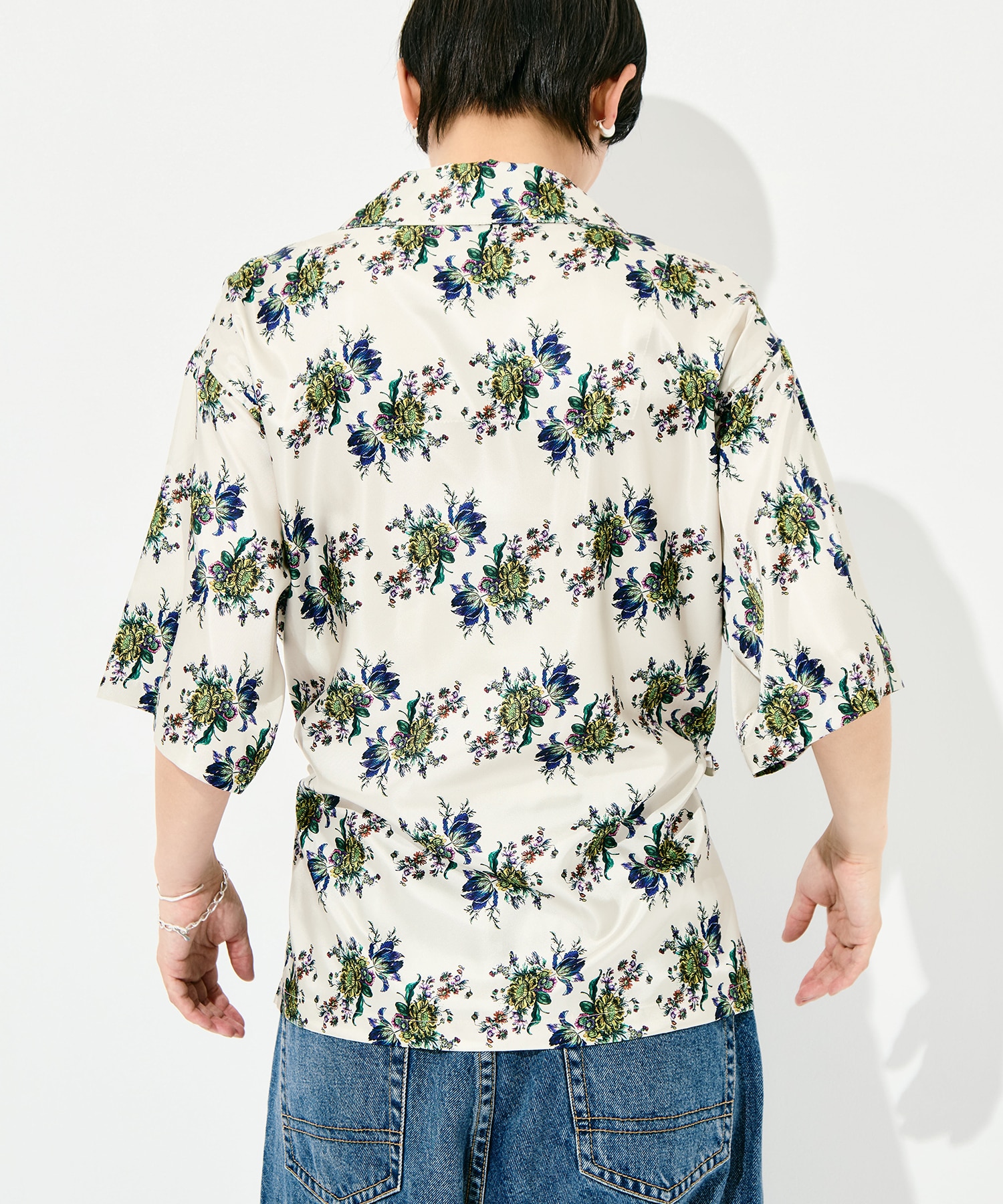 flower satin SH FUMIE=TANAKA