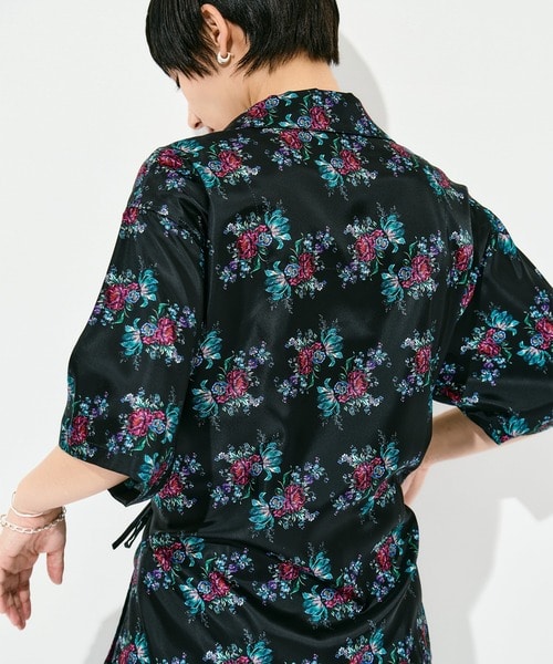 flower satin SH FUMIE=TANAKA