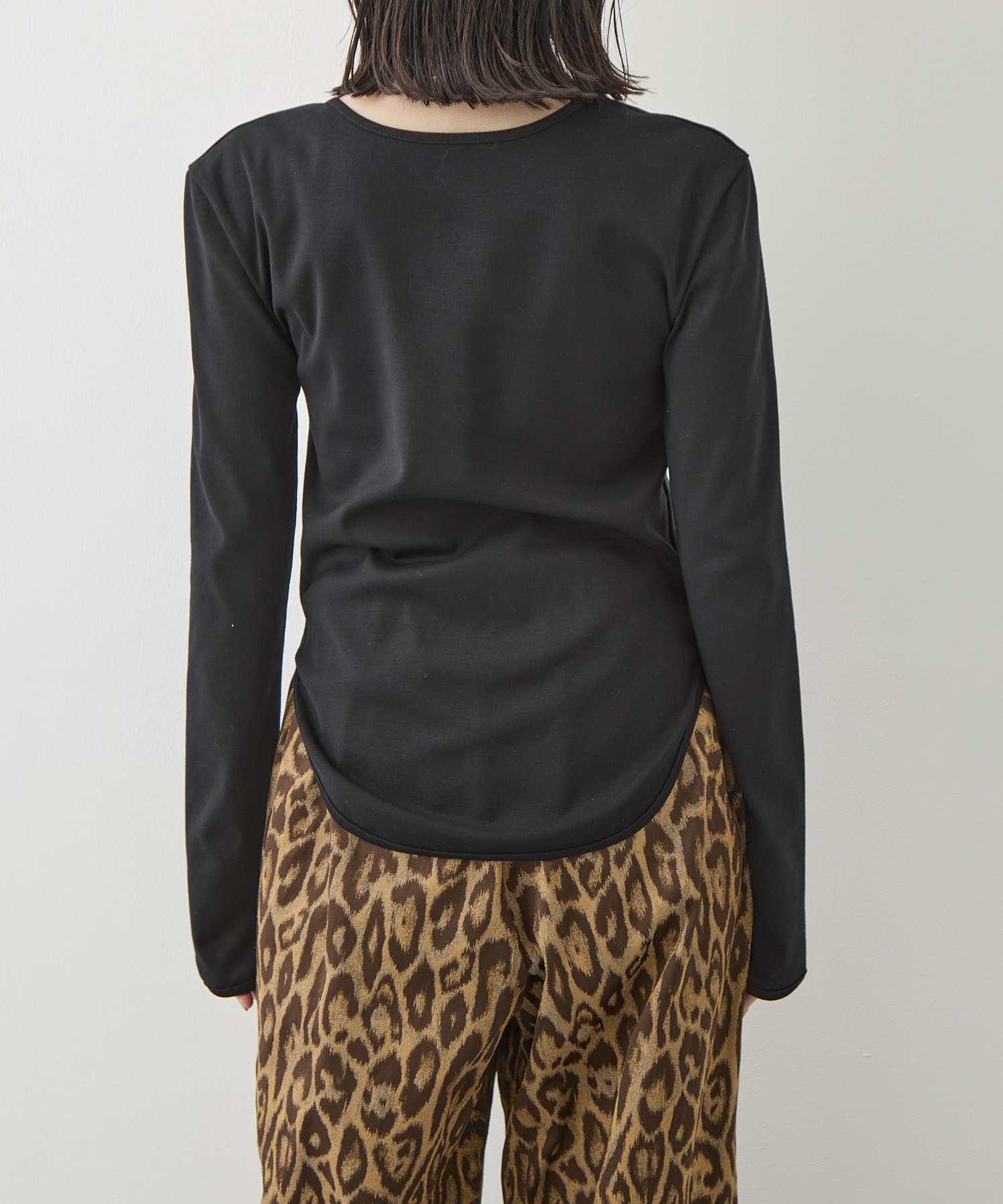 Sanfokin Cotton 2way L/S T-shirt WRAPINKNOT