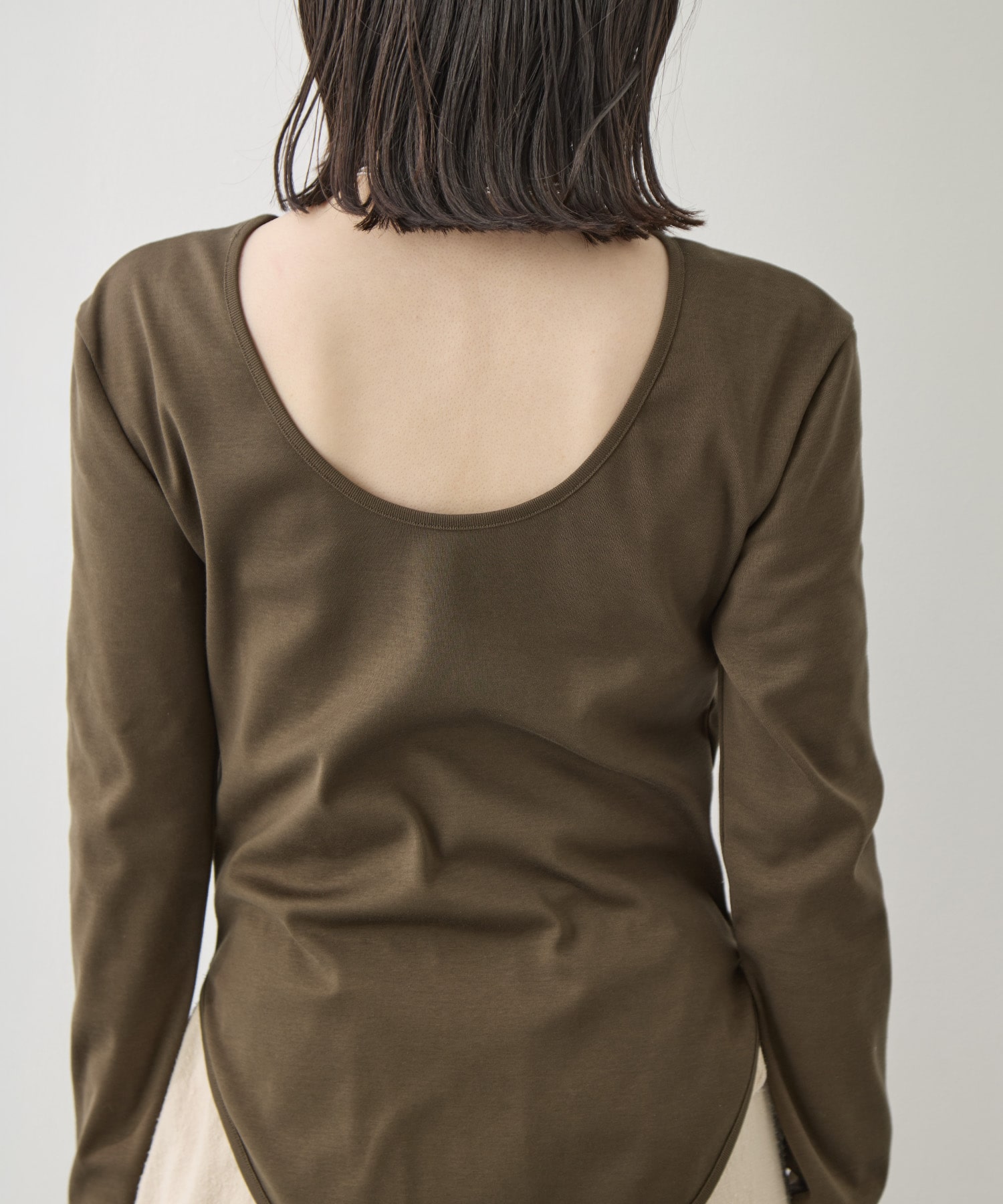 Sanfokin Cotton 2way L/S T-shirt WRAPINKNOT