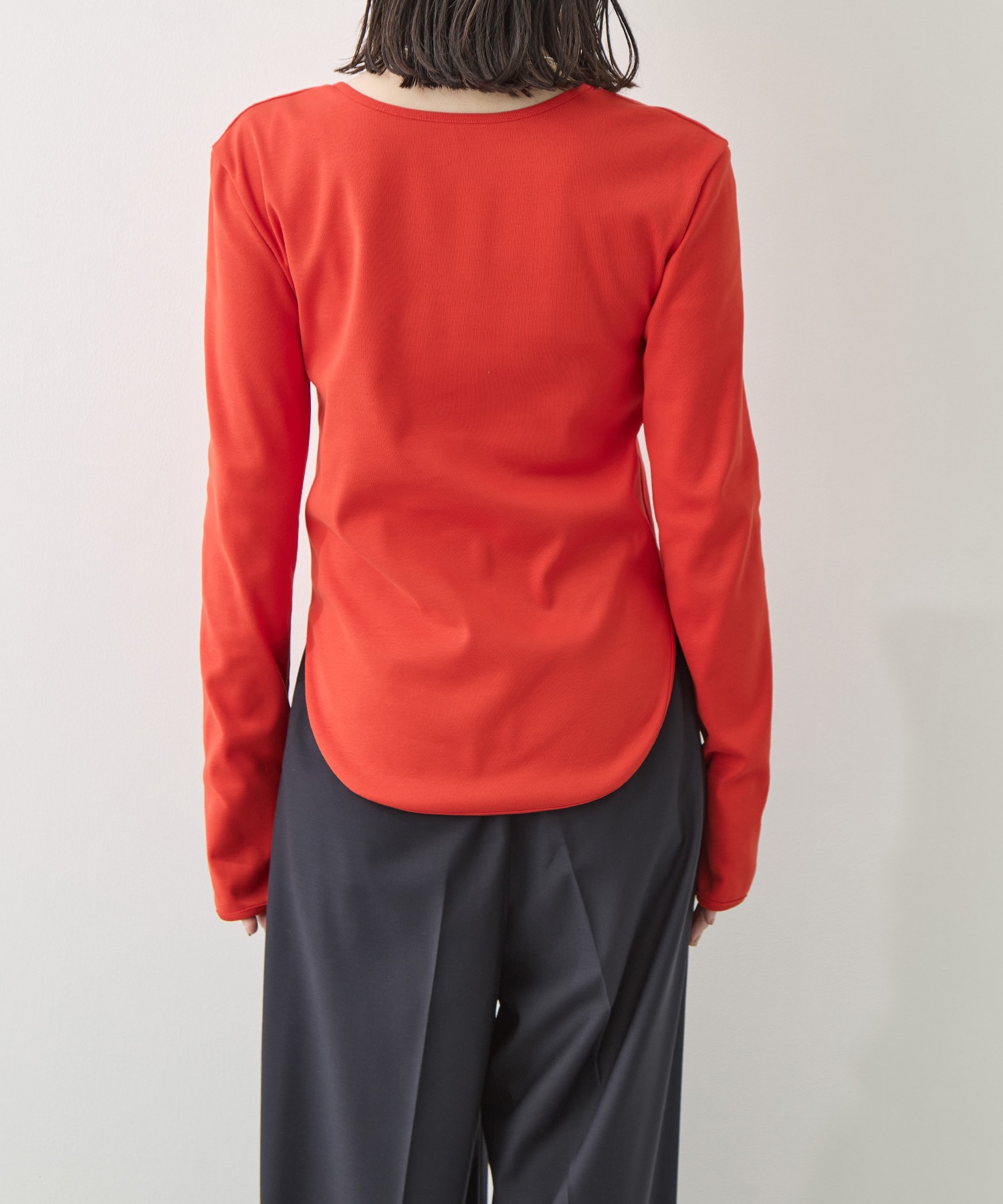 Sanfokin Cotton 2way L/S T-shirt WRAPINKNOT