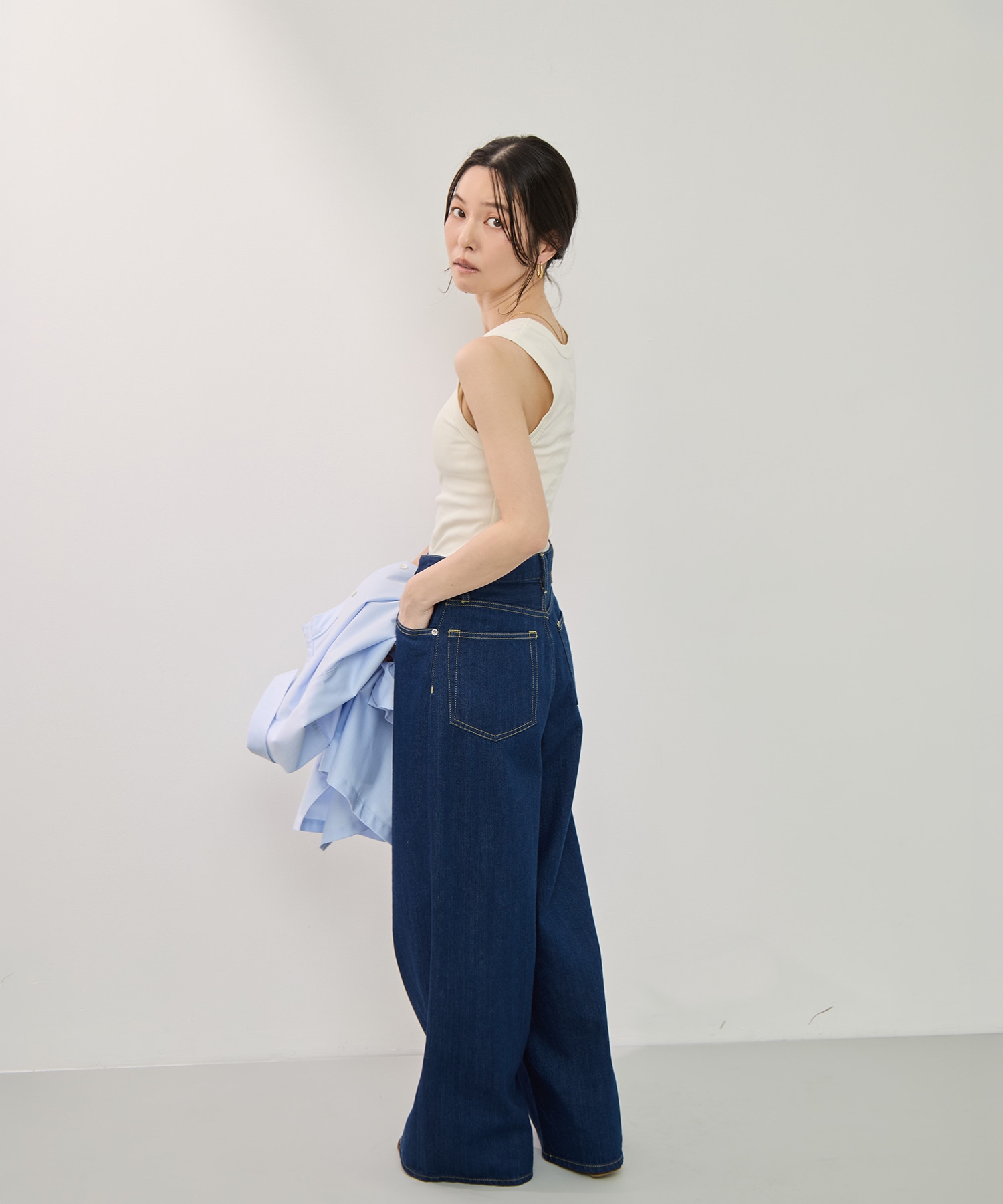 セルビッチワイドバギーデニム KEY TIMEZ