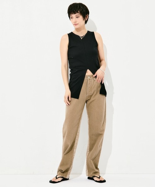 Color Denim Straight INSCRIRE