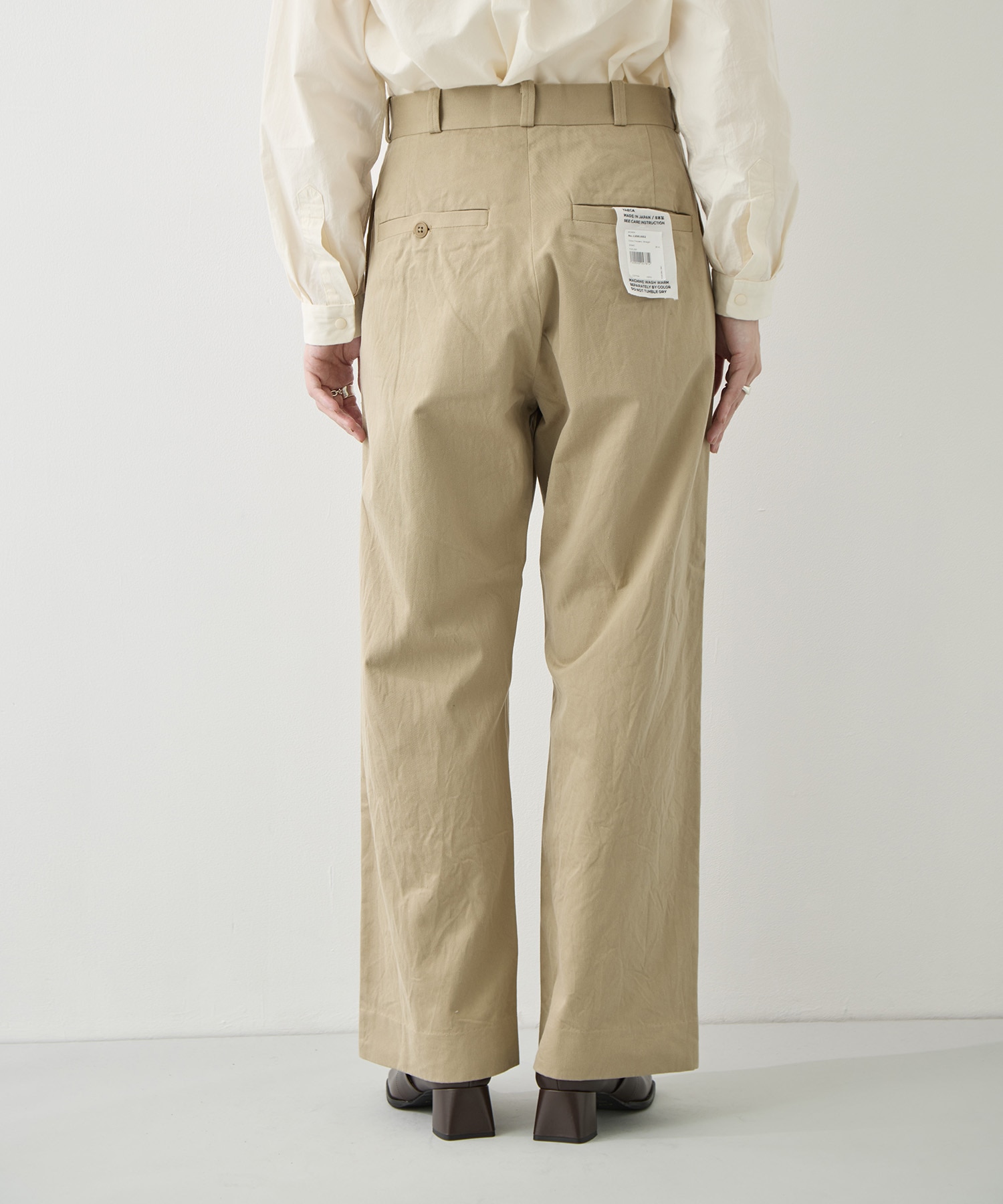 Chino Trousers Straight YAECA