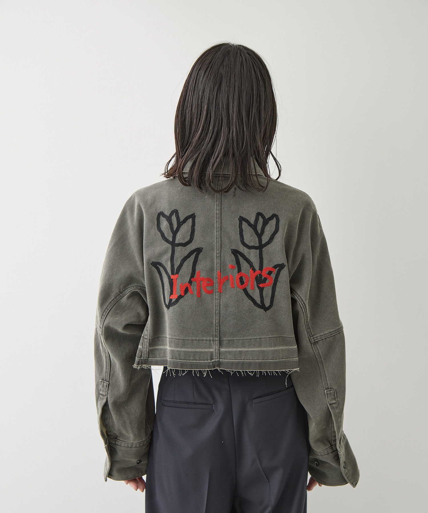 WASHED TULIP SHIRT JACKET BELPER