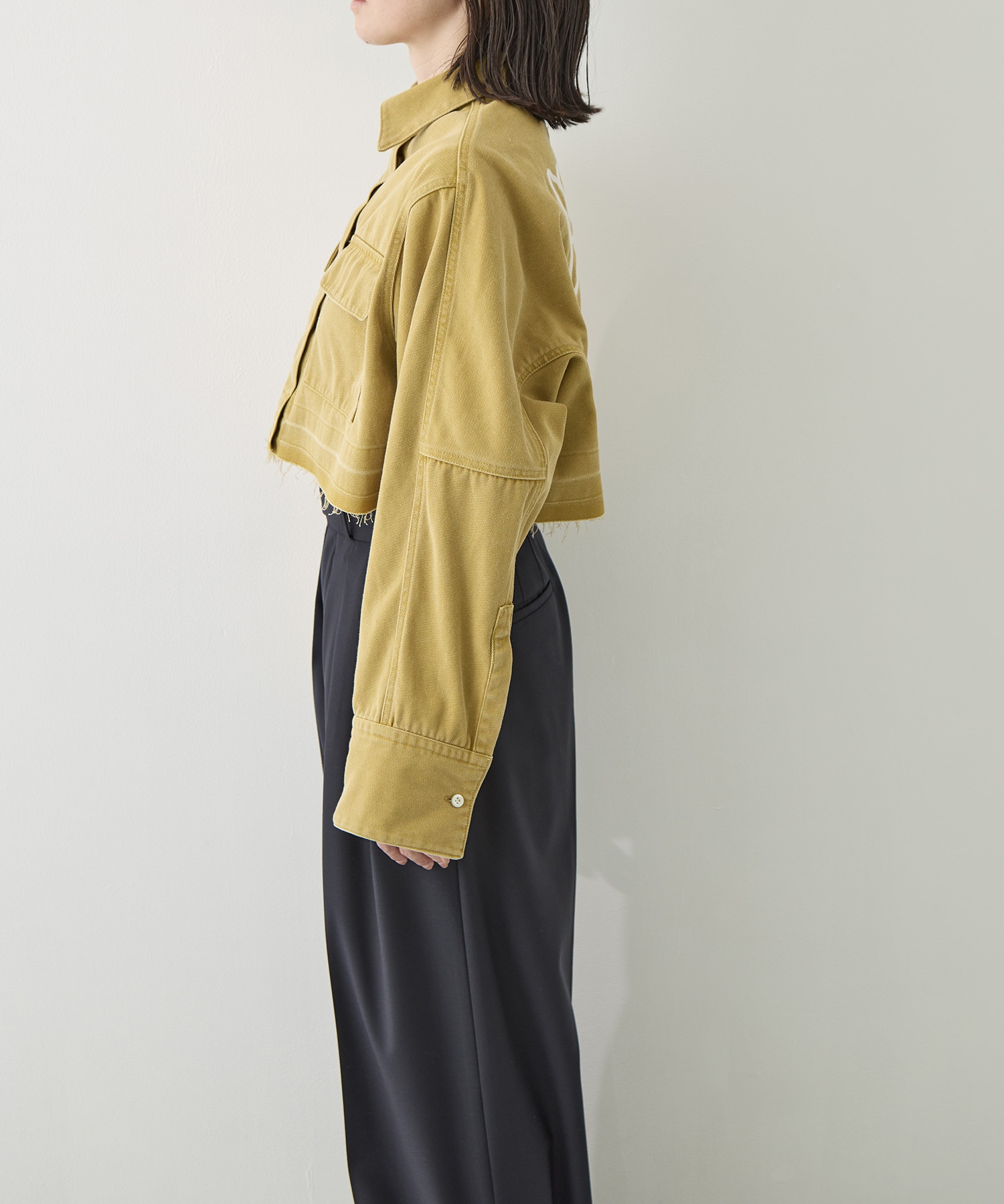 WASHED TULIP SHIRT JACKET BELPER