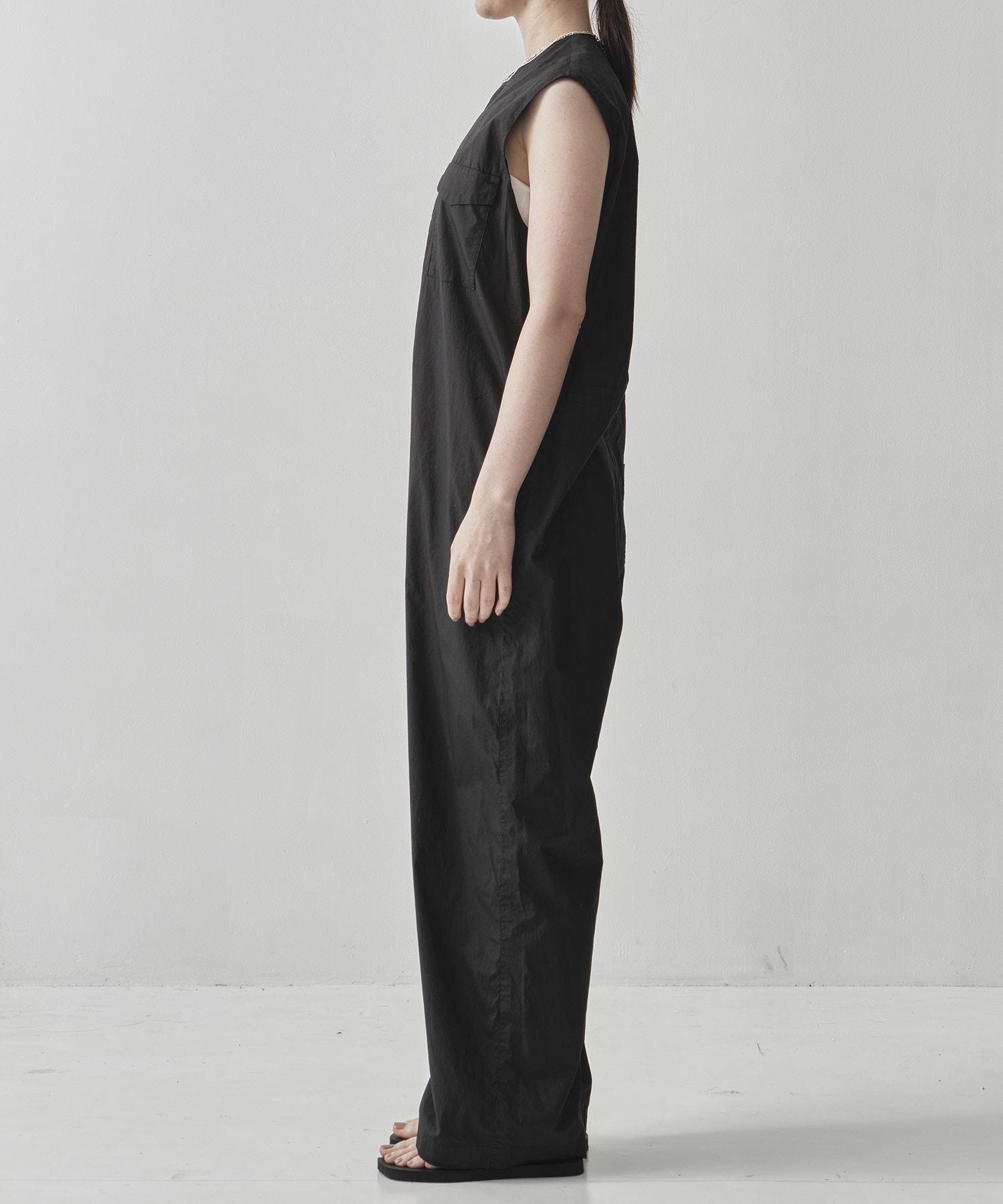 NATURAL DYED COTTON LAWN JUMP SUIT ATON