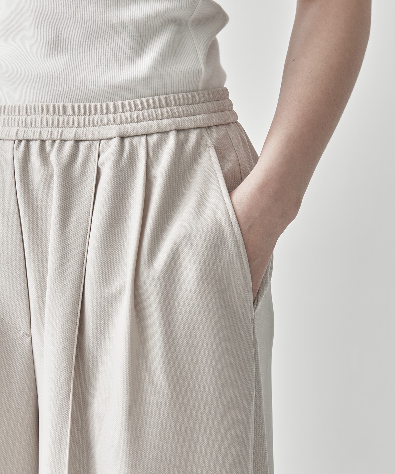 EX. Drawstring Easy Wide Pants GOOD PEOPLE GOOD STITCHING GOOD PRODUCT
