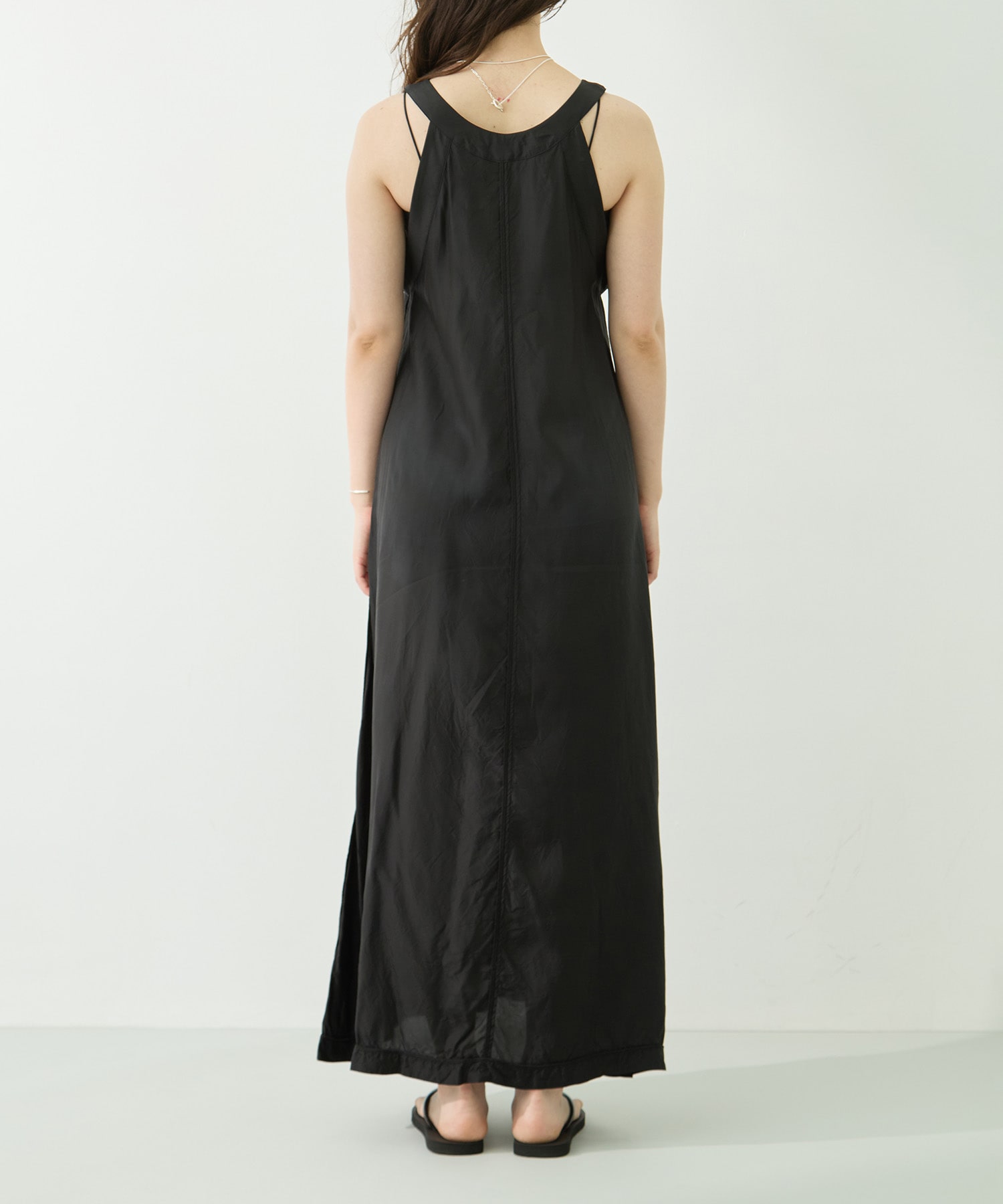 Cupro Sleeveless Dress INSCRIRE