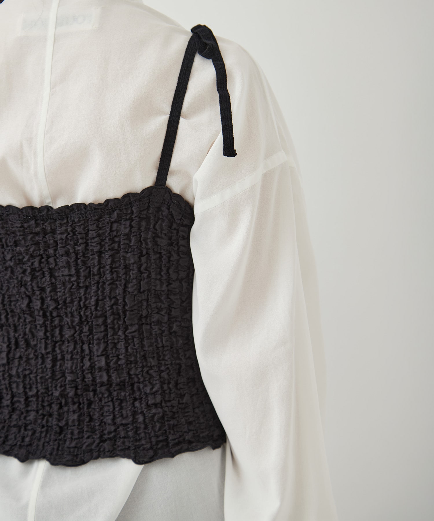 Shrink Lace Frill Camisole PHEENY