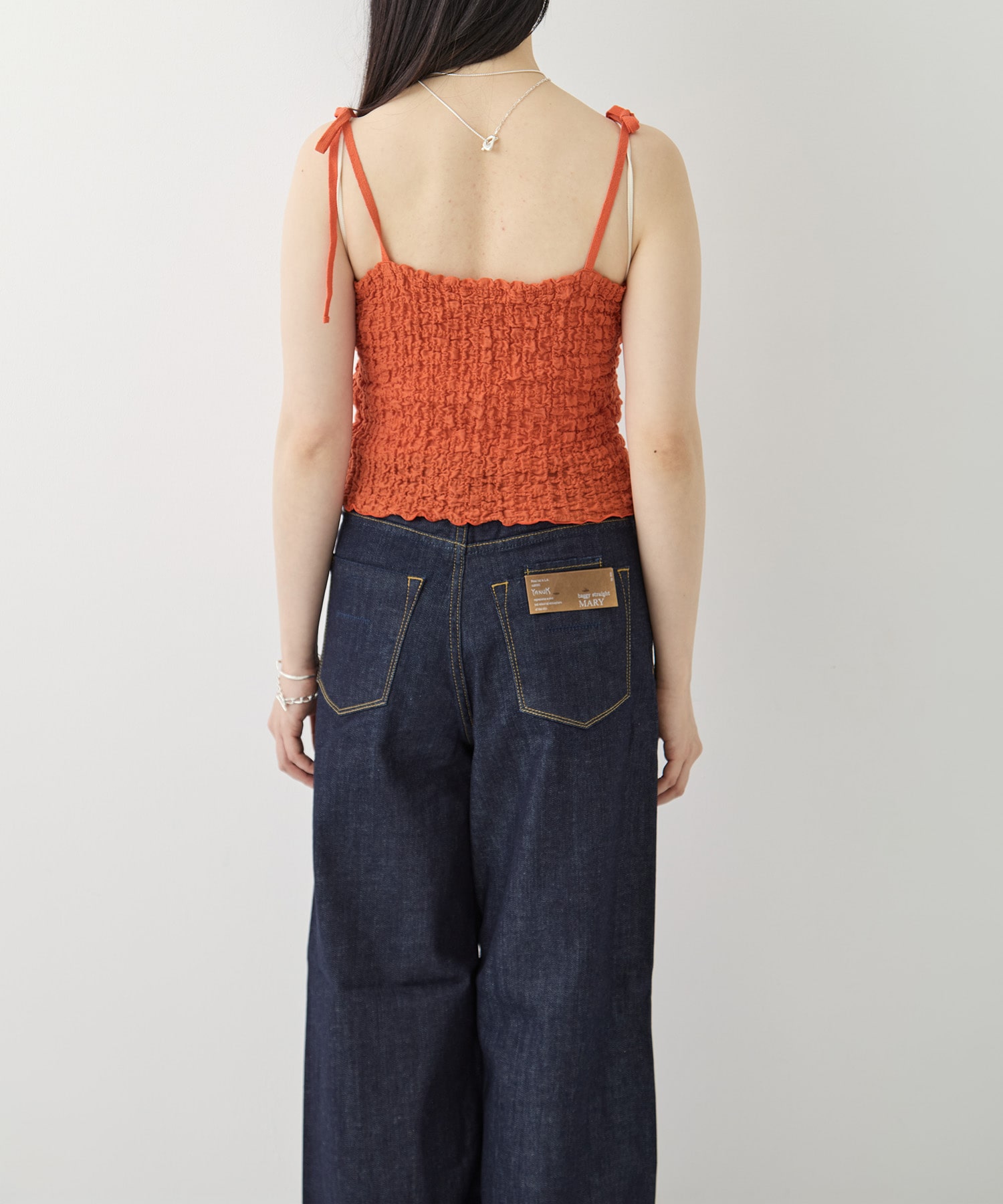 Shrink Lace Frill Camisole PHEENY