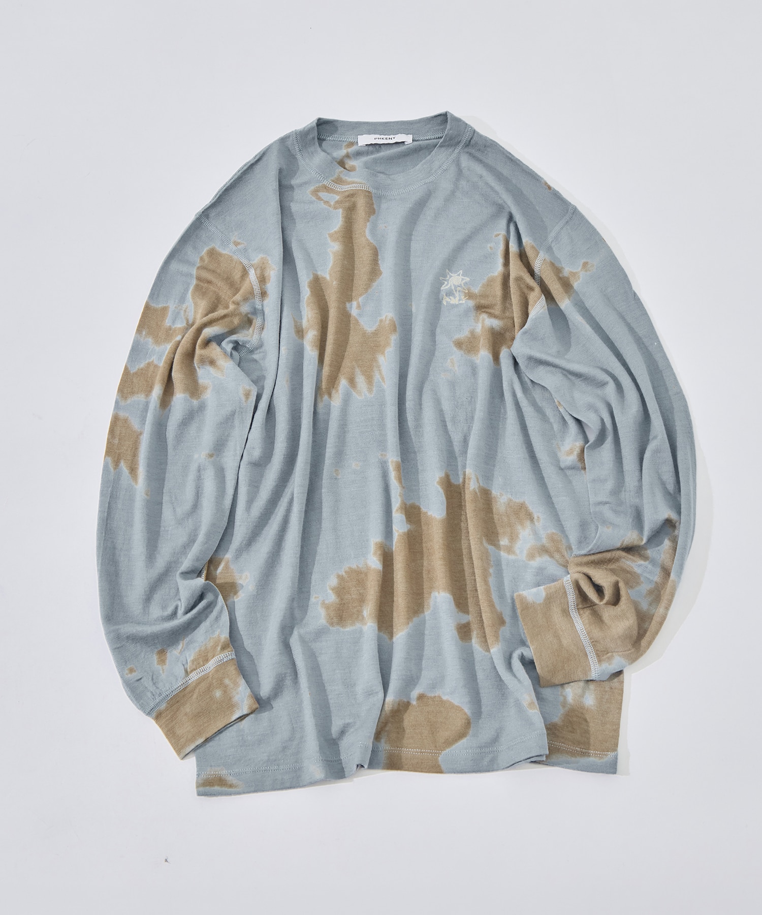 Merino Wool Dyed L/S Tee PHEENY
