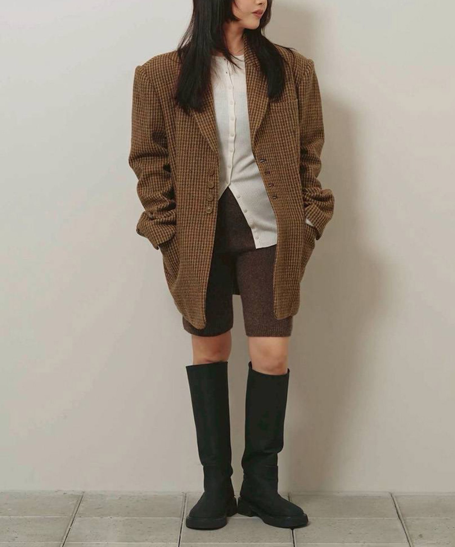 Silkwool Knit Cardigan TODAYFUL