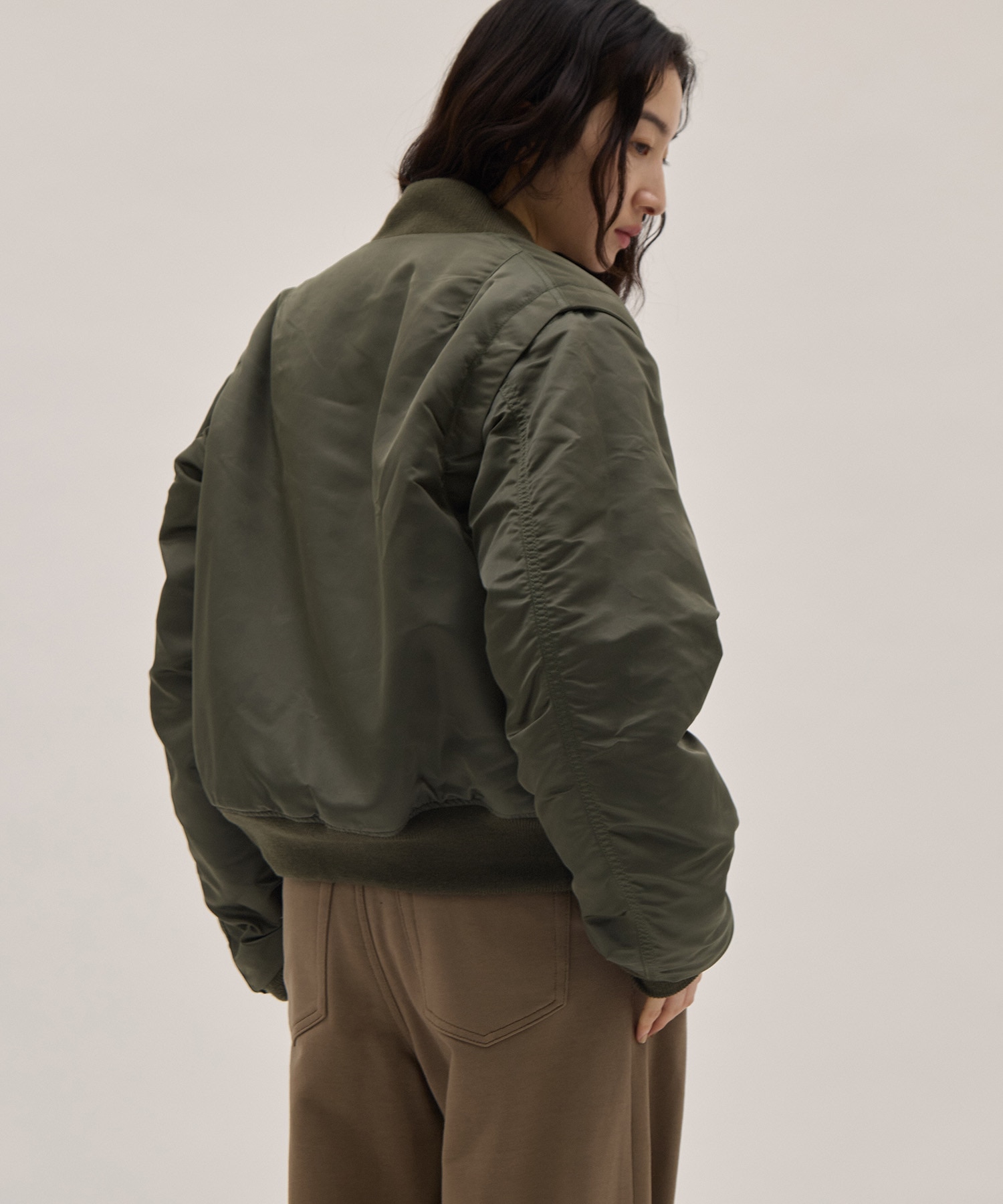 MA-1 reversible×eco fur 08sircus