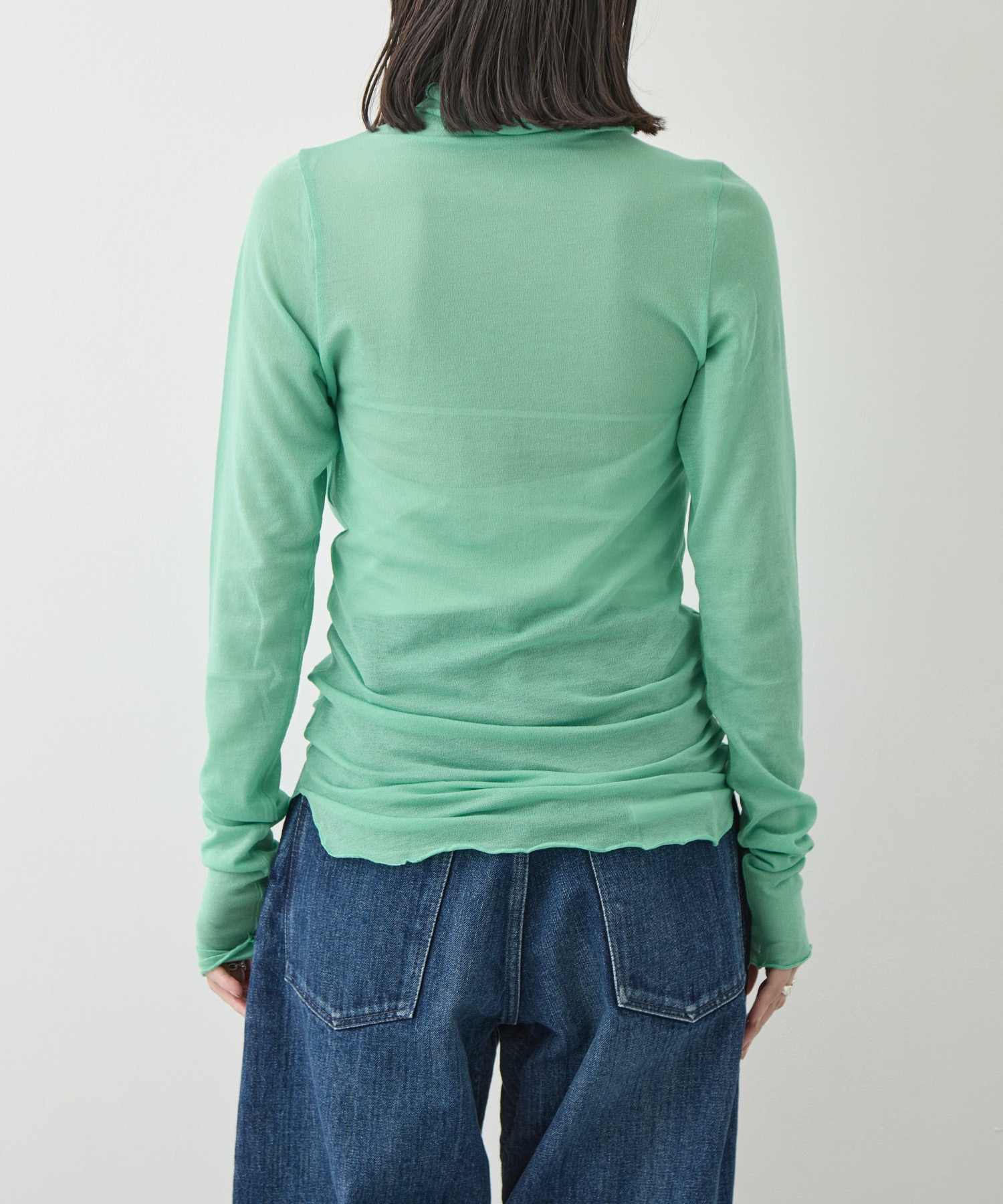 COTTON GEORGETTE B/N PO TOURNON.